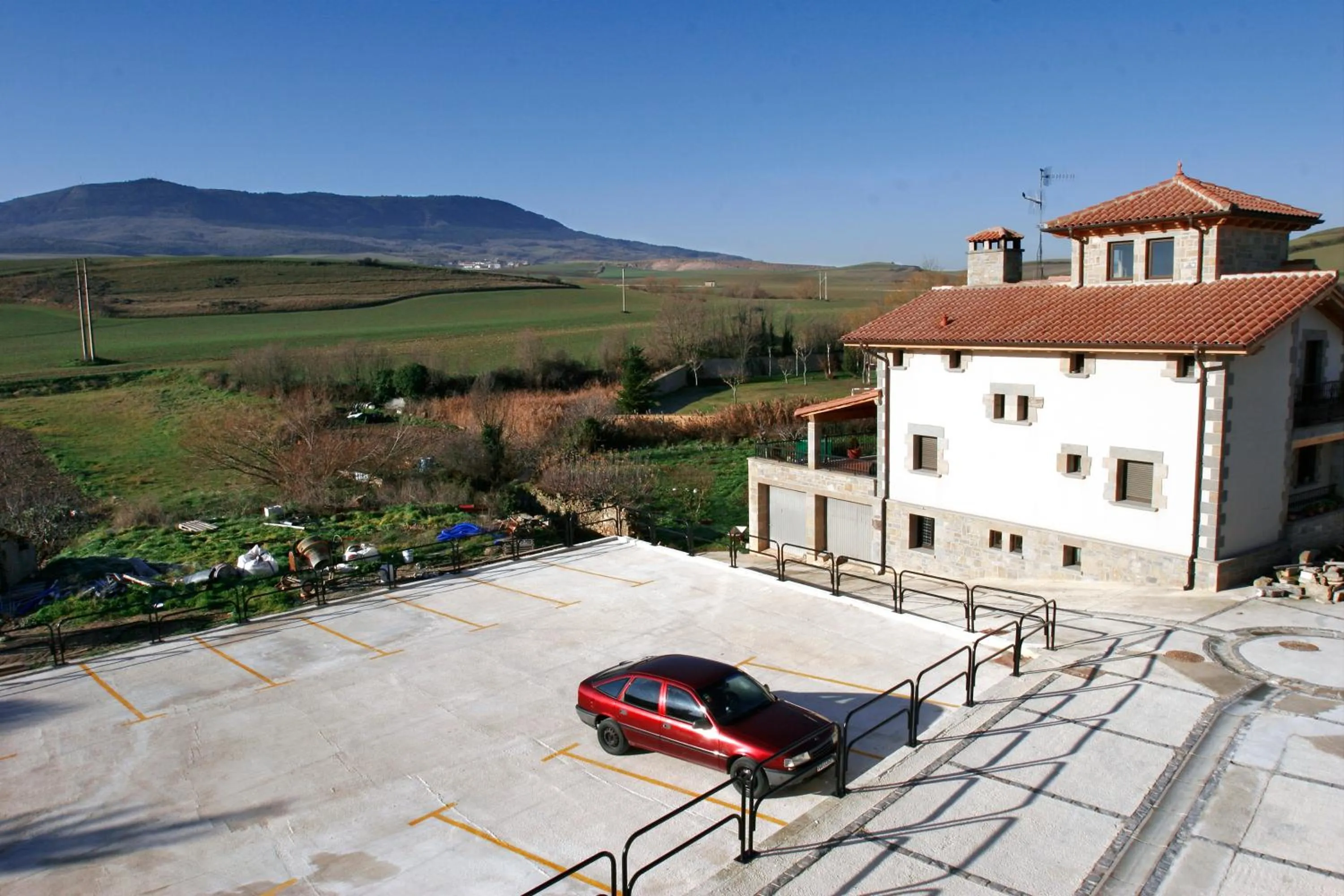 Bird's eye view in Hotel Agorreta