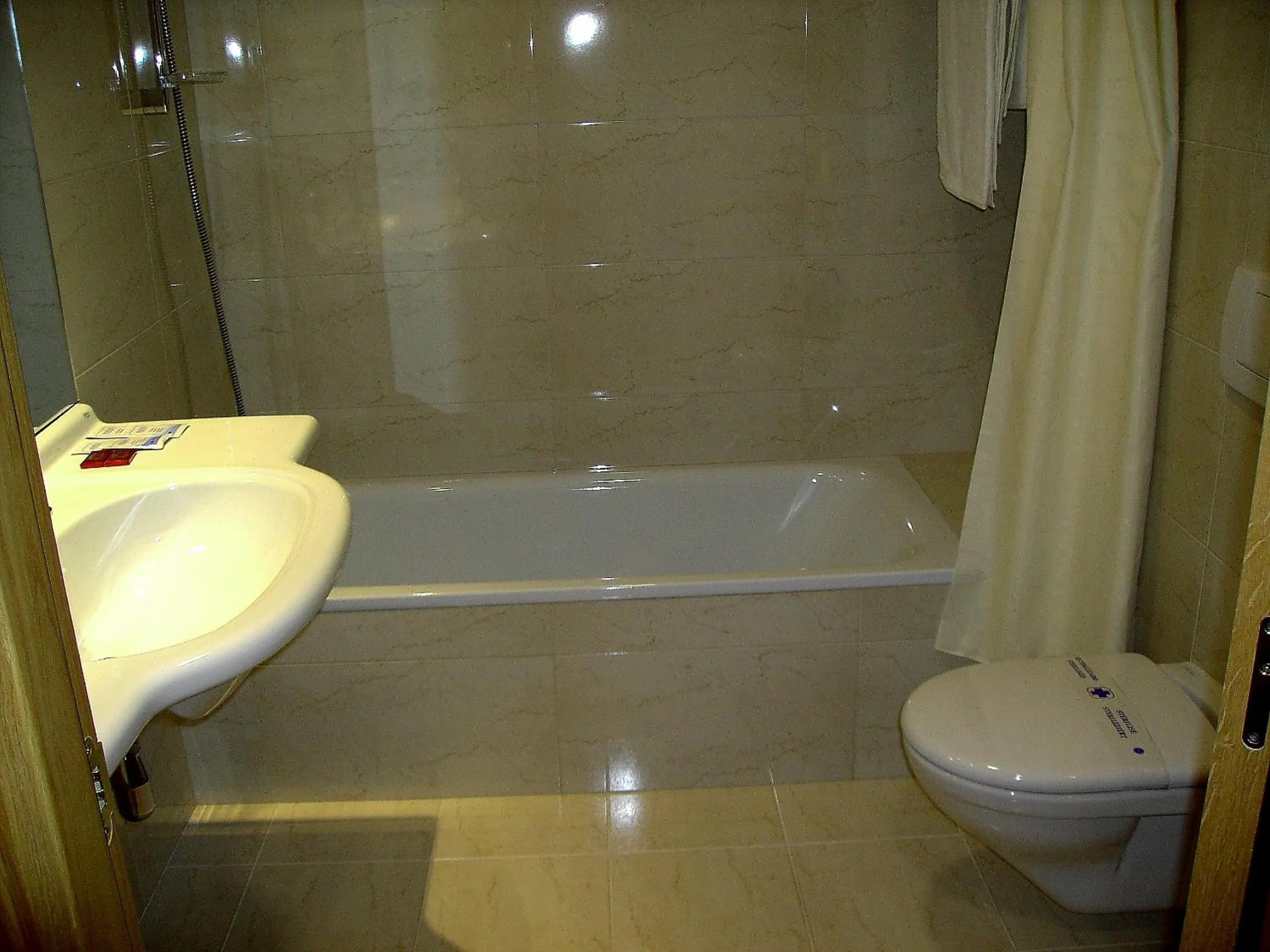 Bathroom in Hotel Agorreta