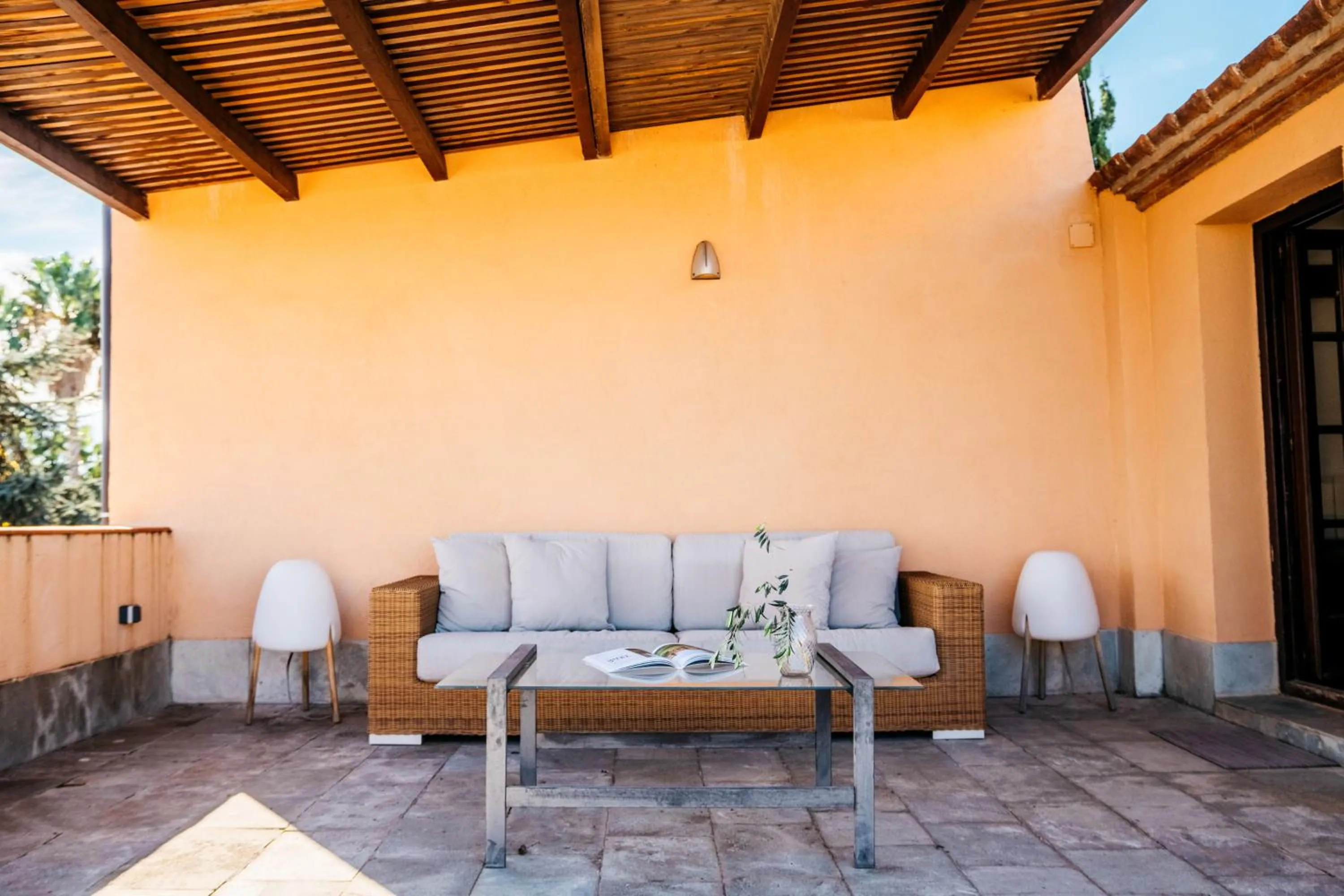 Balcony/Terrace in Hotel Boutique Mas Passamaner