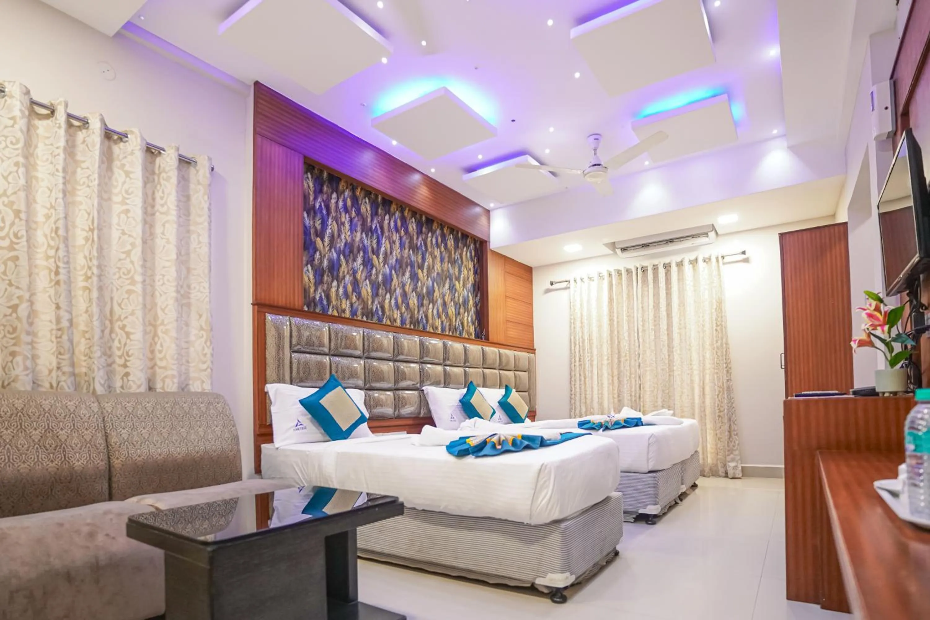 Bed in Pine Tree Boutique Hotel