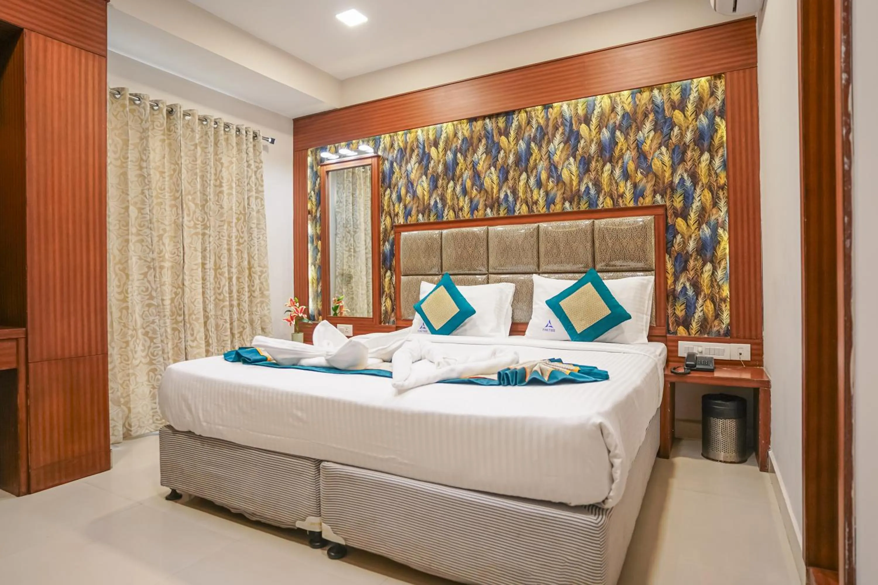 Bed in Pine Tree Boutique Hotel