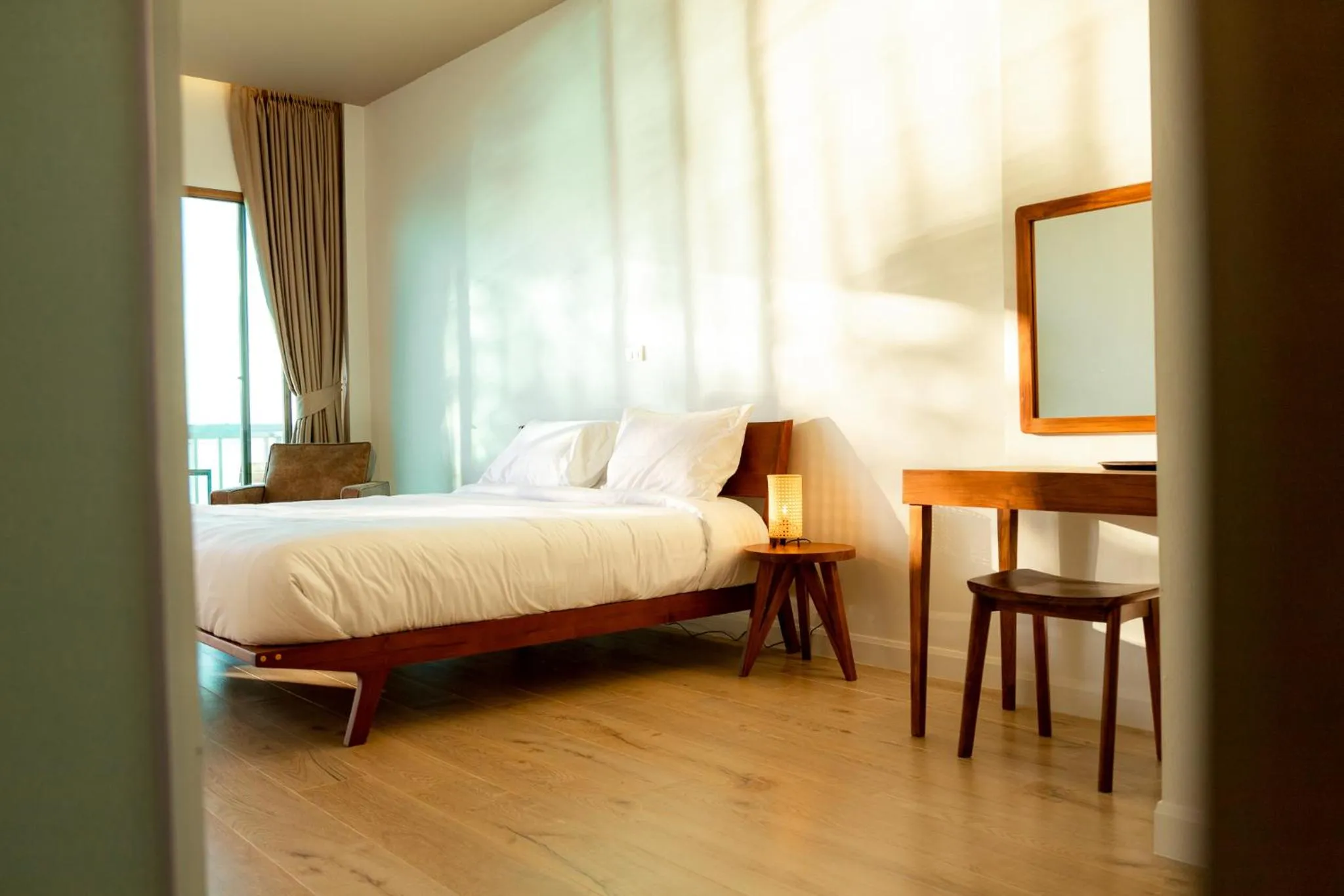 Bedroom, Bed in LAKE HOUSE Naka Cave