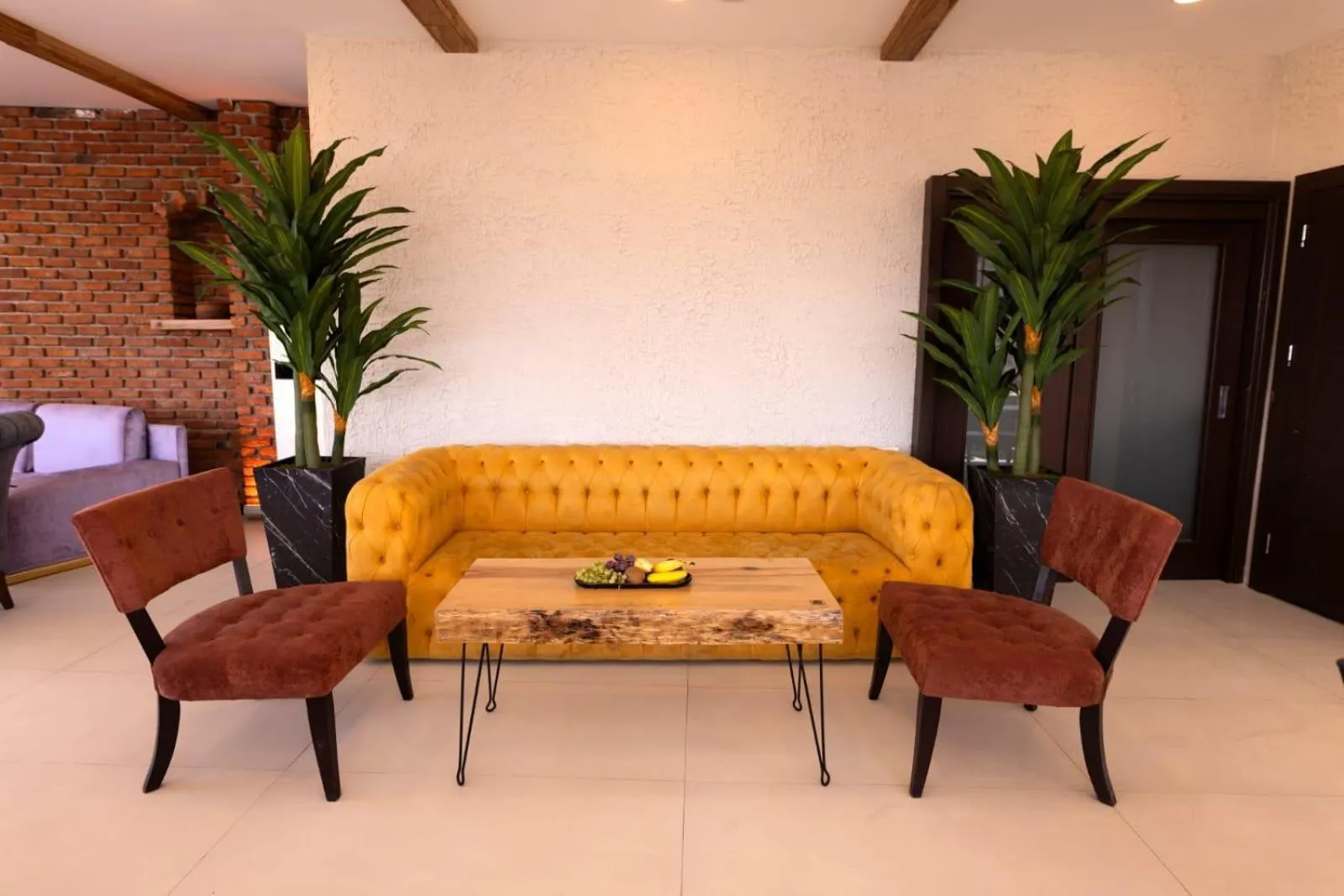 Seating area in işbilir hotel