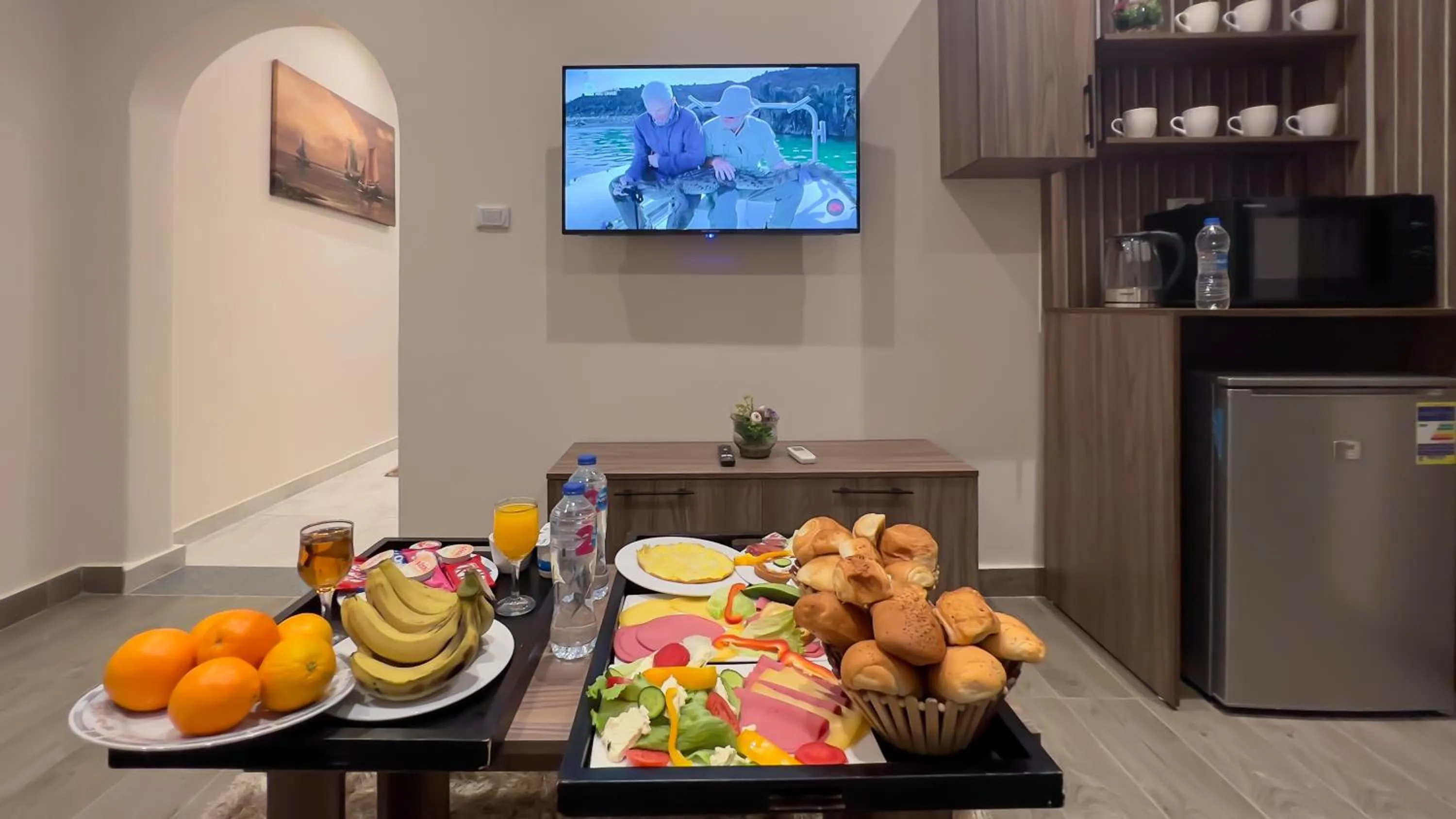 TV and multimedia in STEPS IN Pyramids View