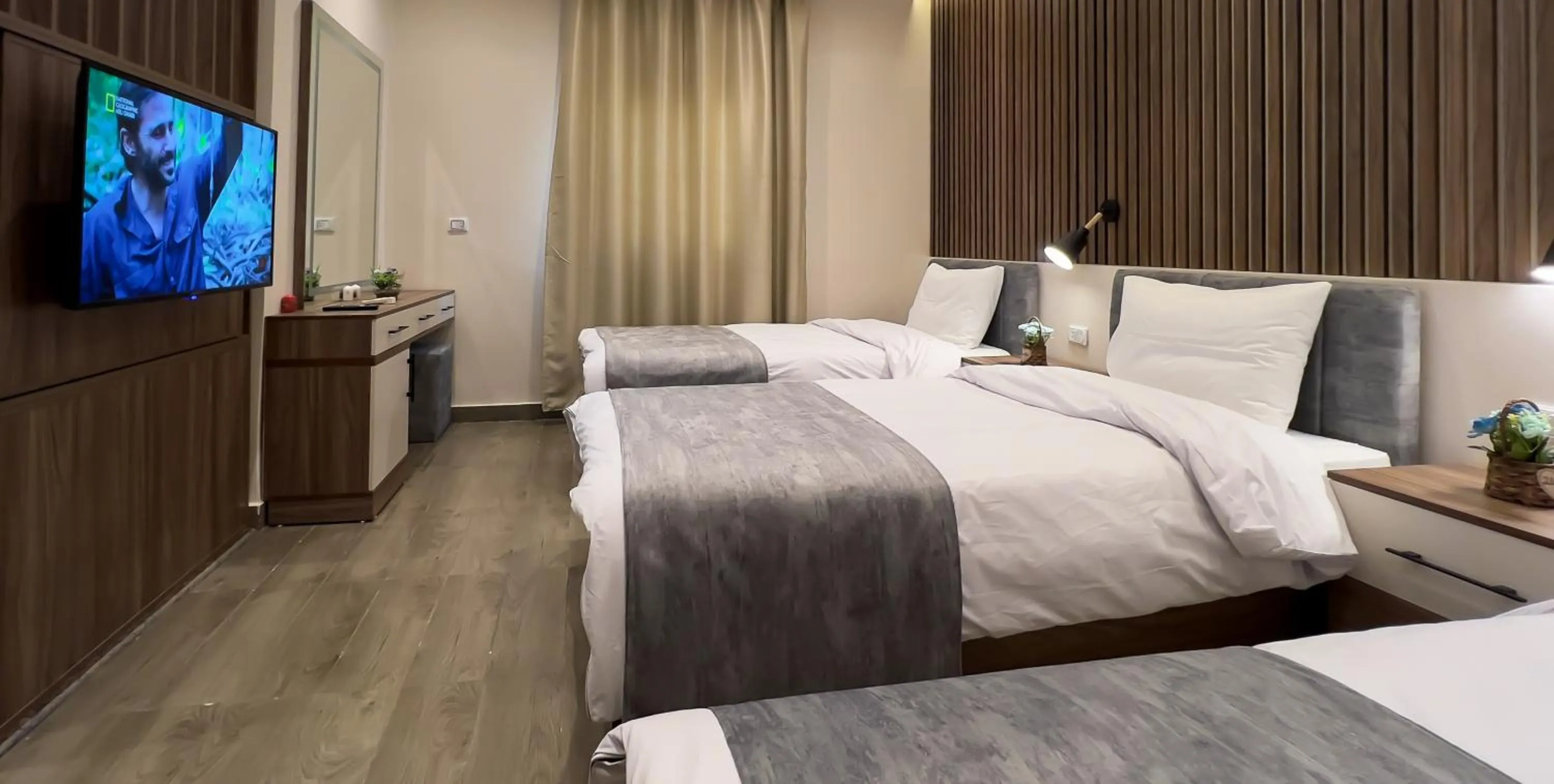 Bed in STEPS IN Pyramids View