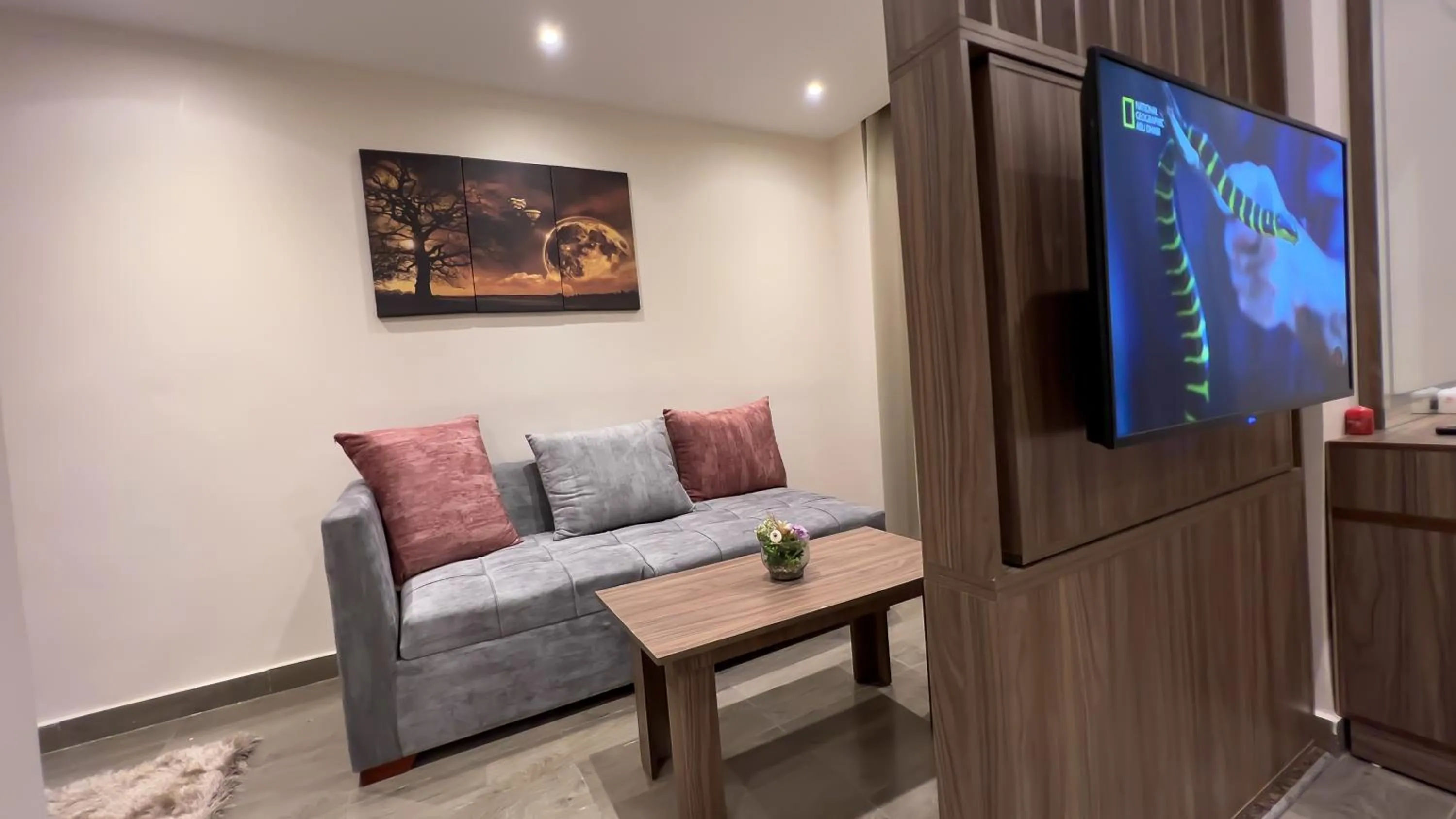 Seating area in STEPS IN Pyramids View