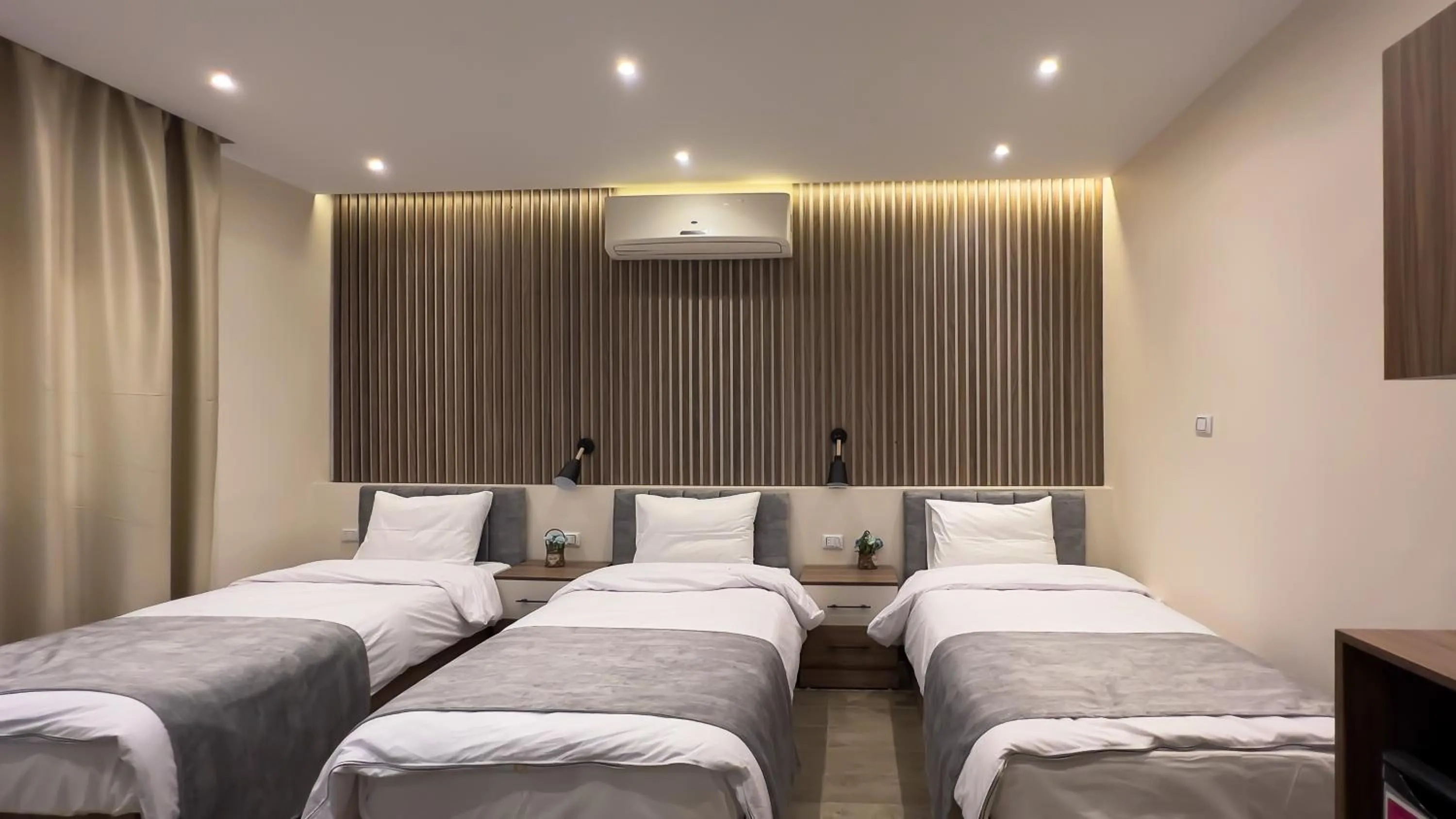 Bed in STEPS IN Pyramids View