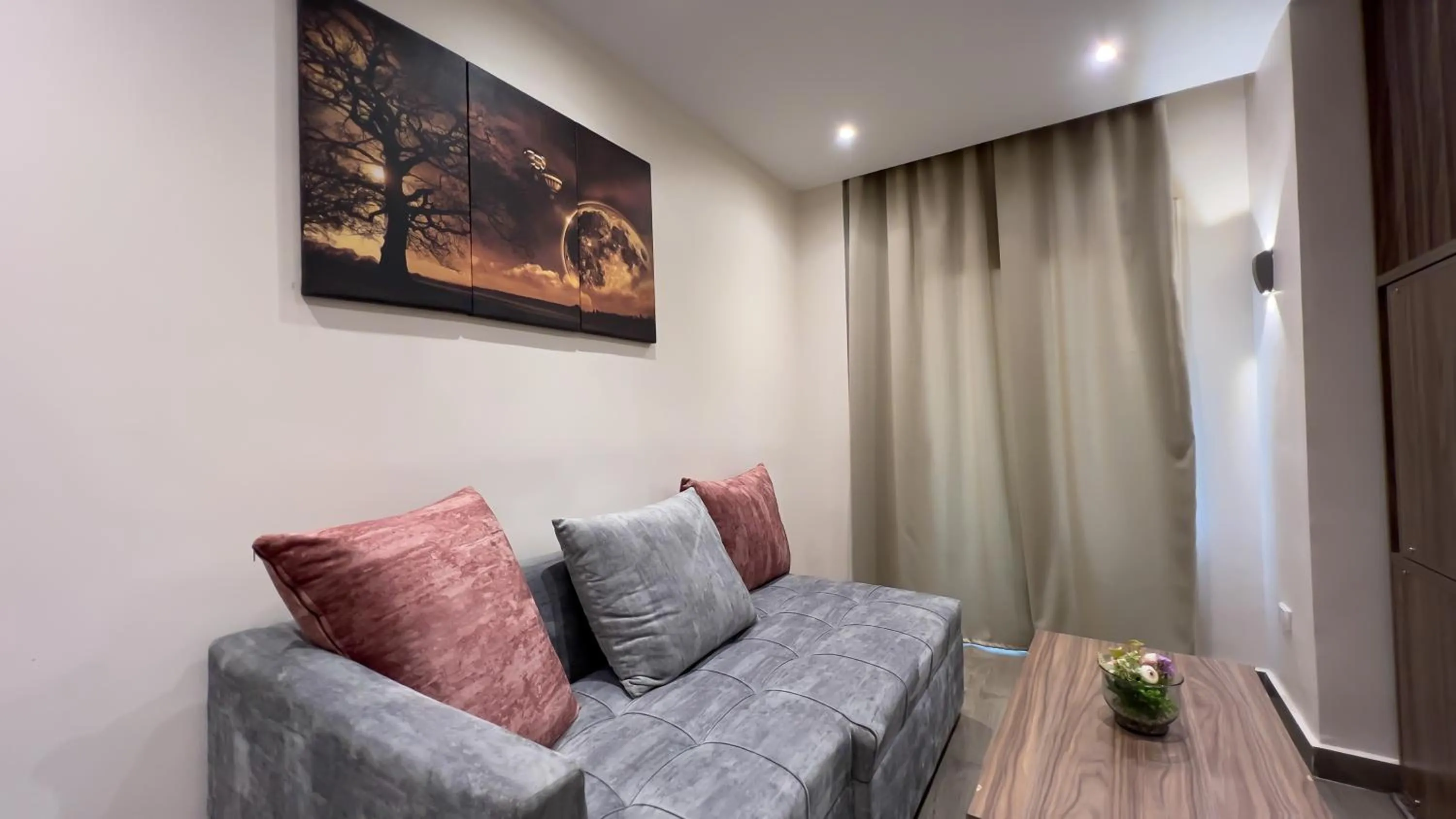 Seating area in STEPS IN Pyramids View