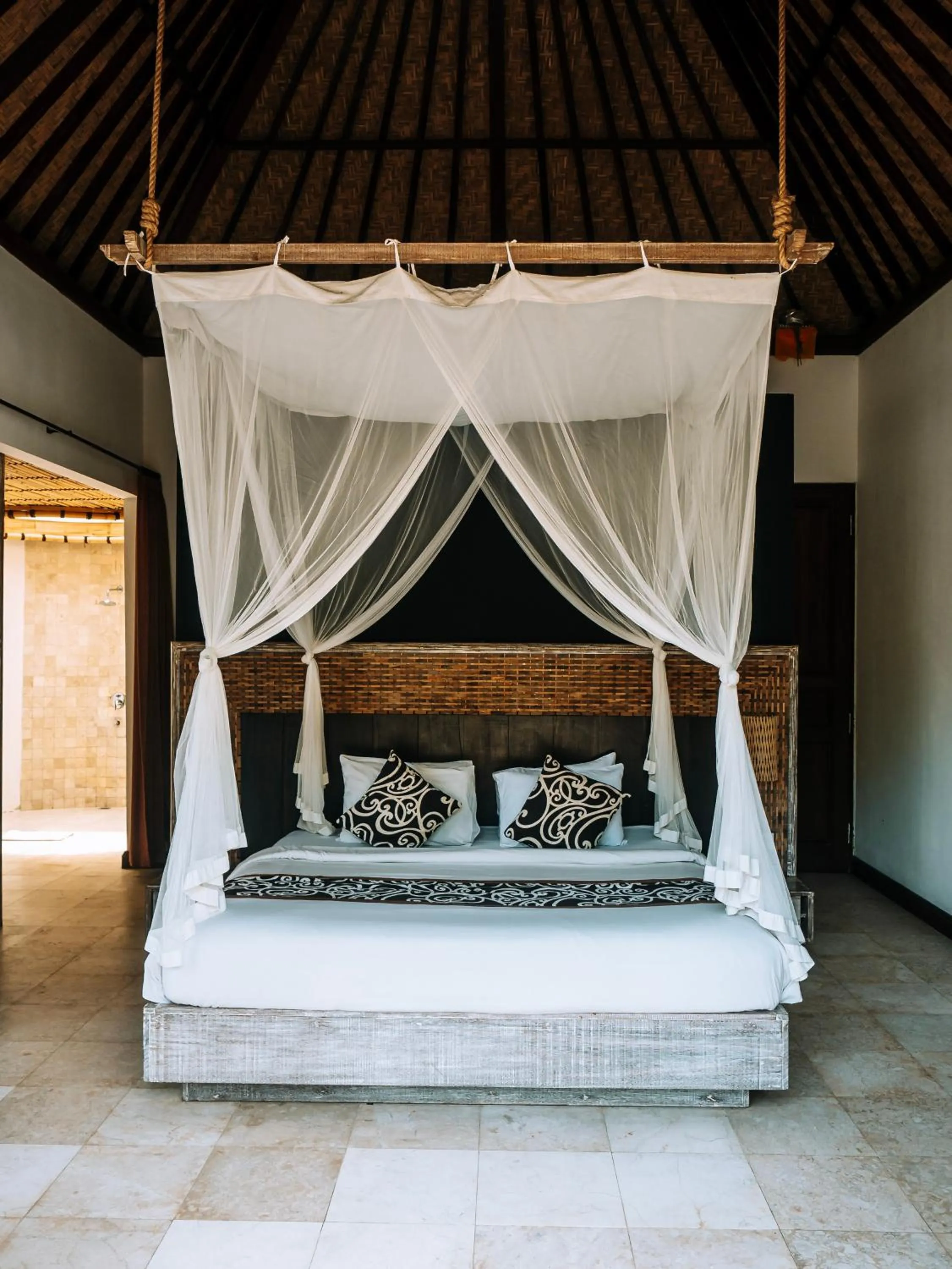 Bedroom, Bed in The Tirta Sari Villas