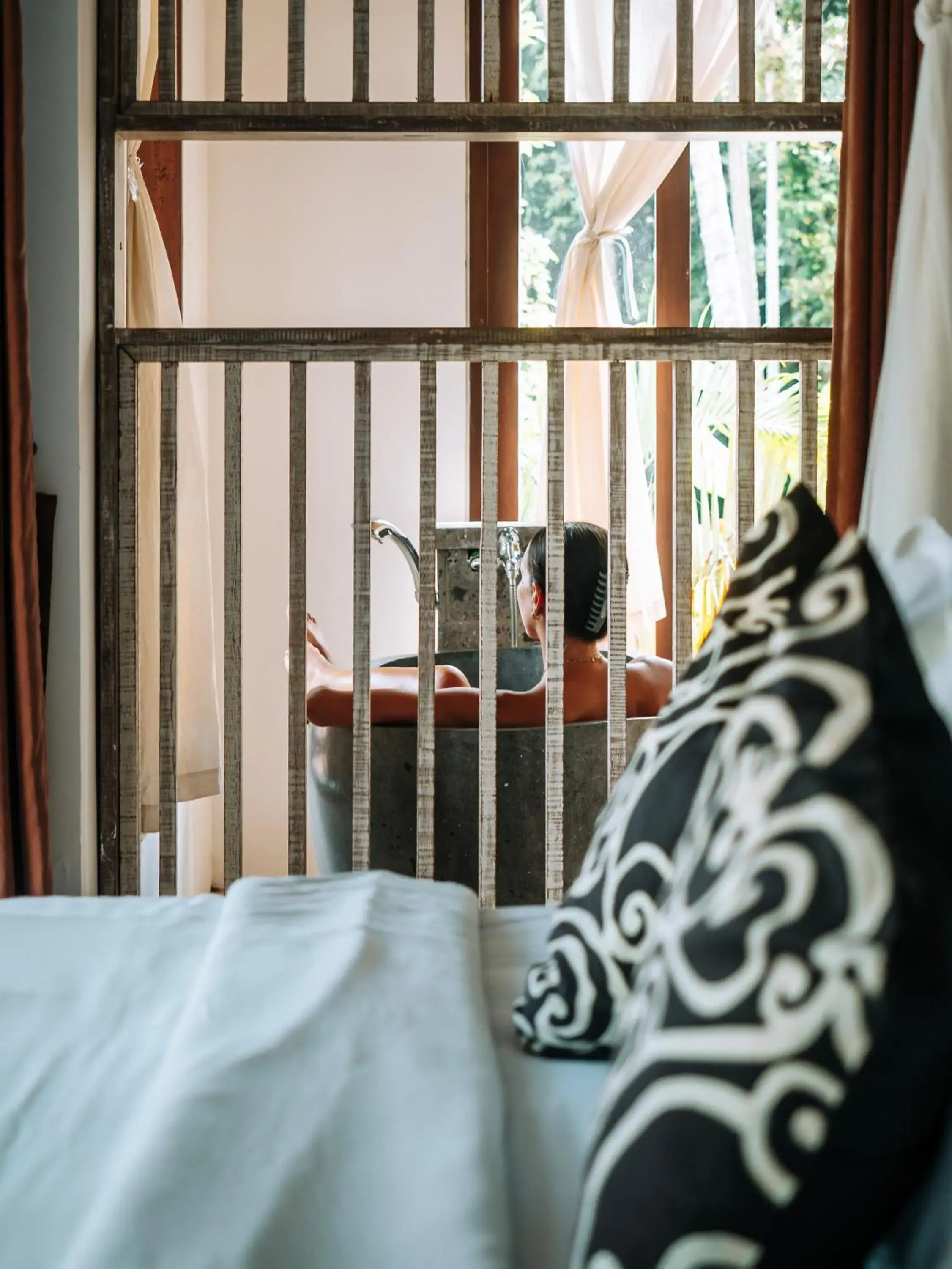 Bath, Bed in Tirta Sari Bath, Bed in Tirta Sari