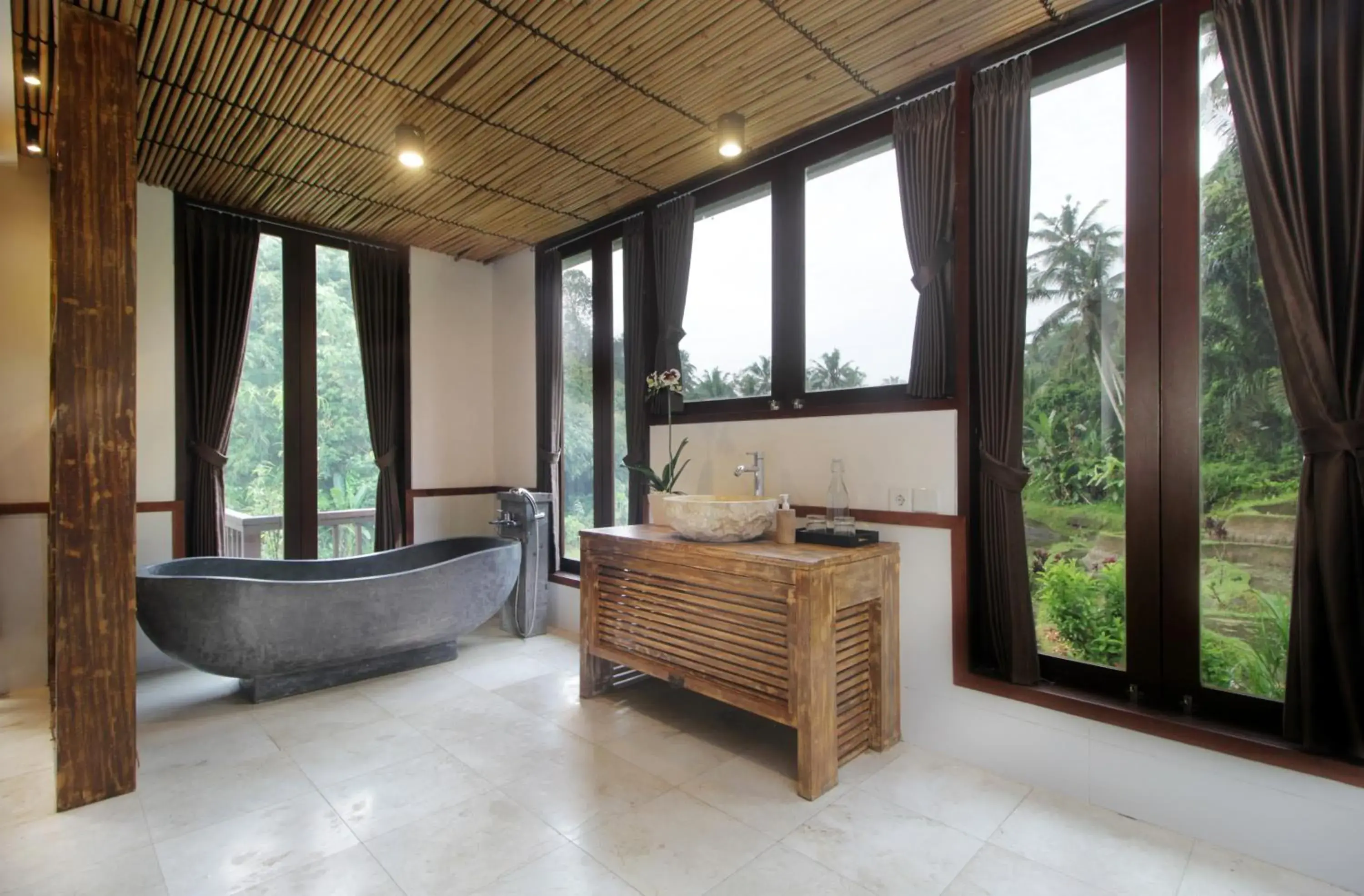 Bathroom in The Tirta Sari Villas Bathroom in The Tirta Sari Villas