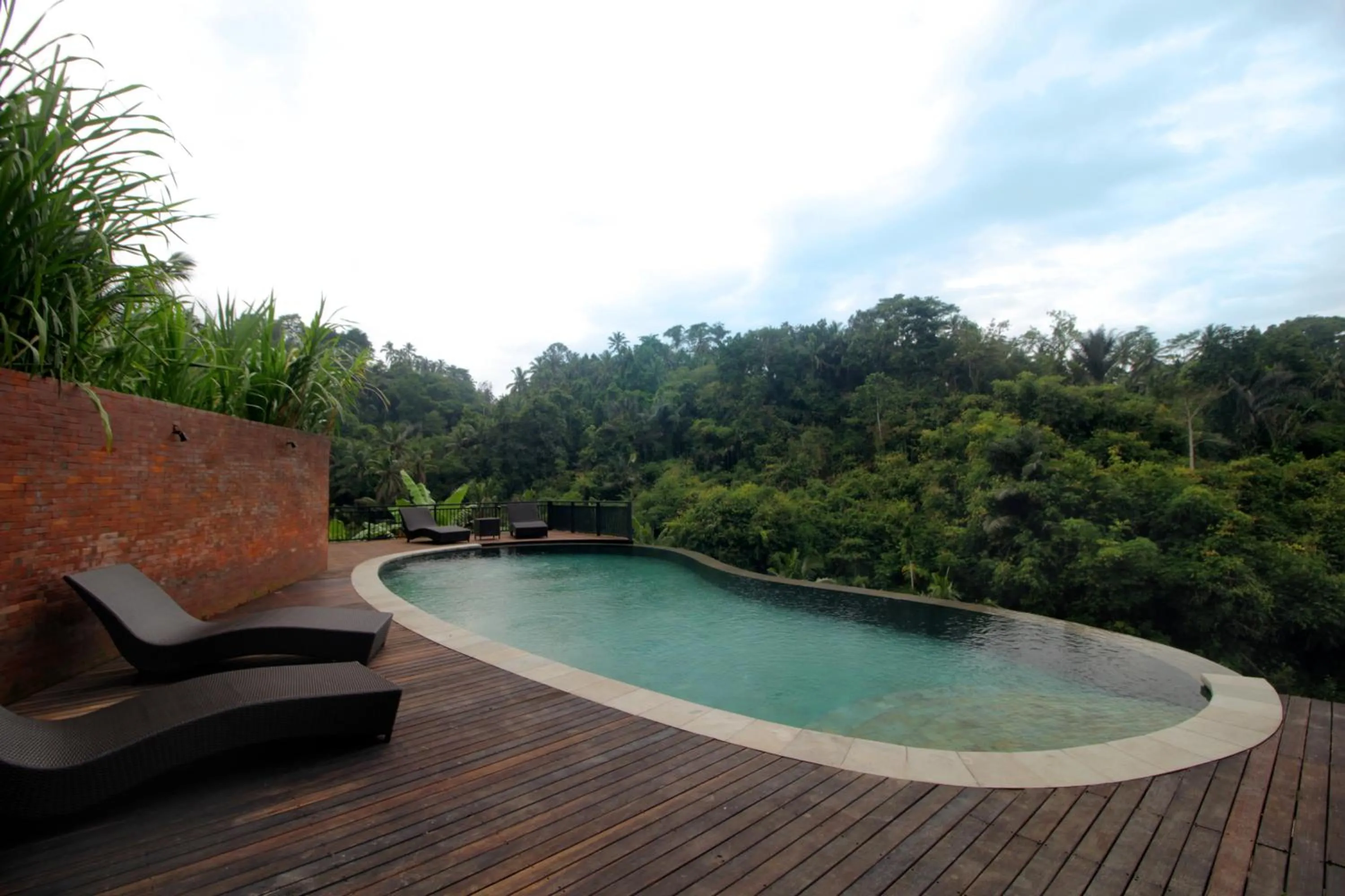 Natural landscape in The Tirta Sari Villas