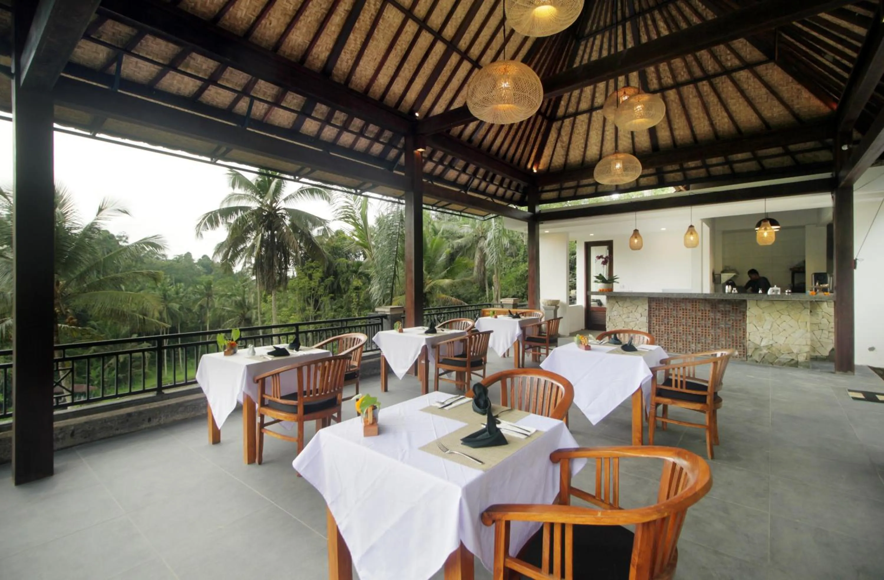 Restaurant/places to eat in The Tirta Sari Villas