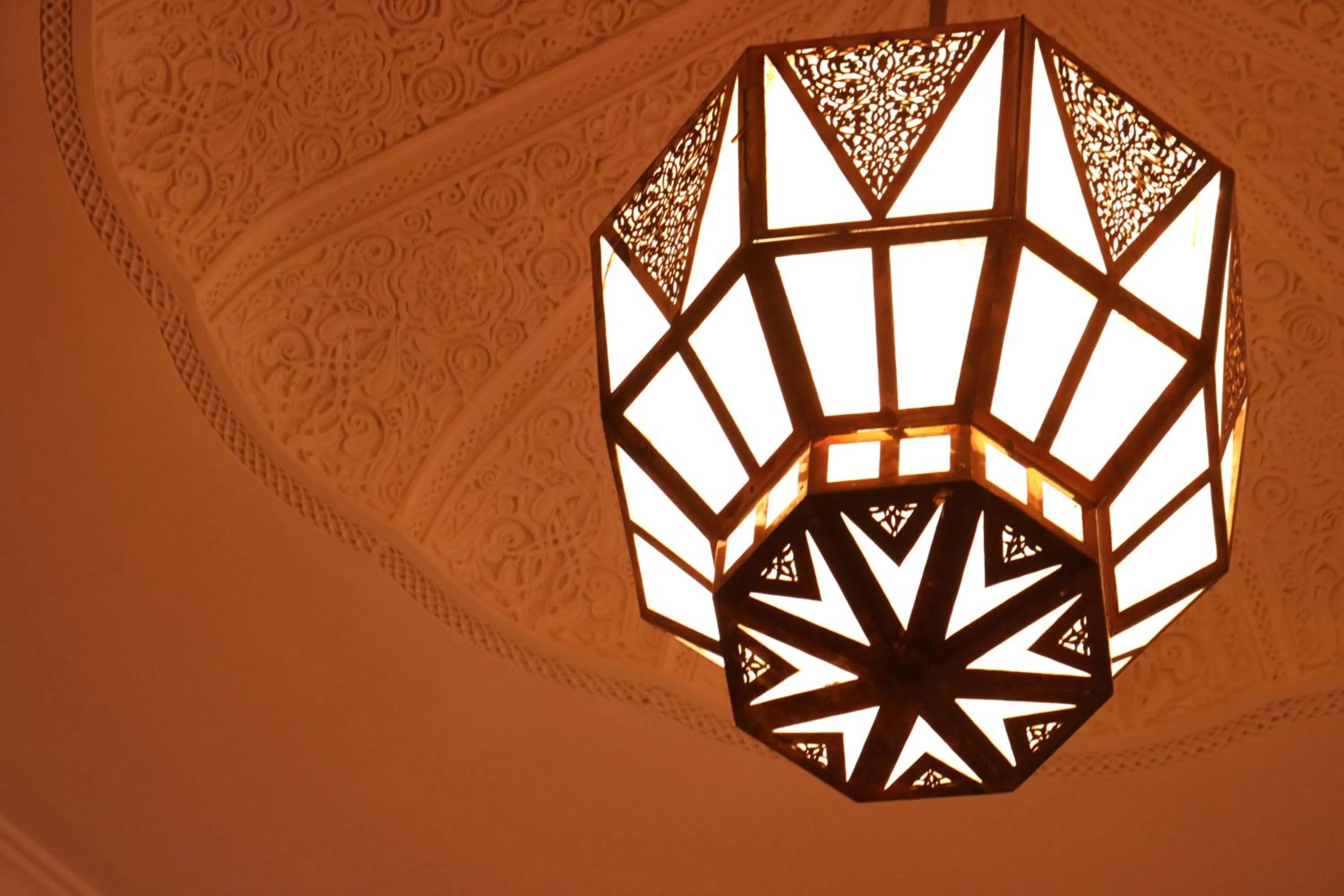 Decorative detail in Riad Sassa Finda