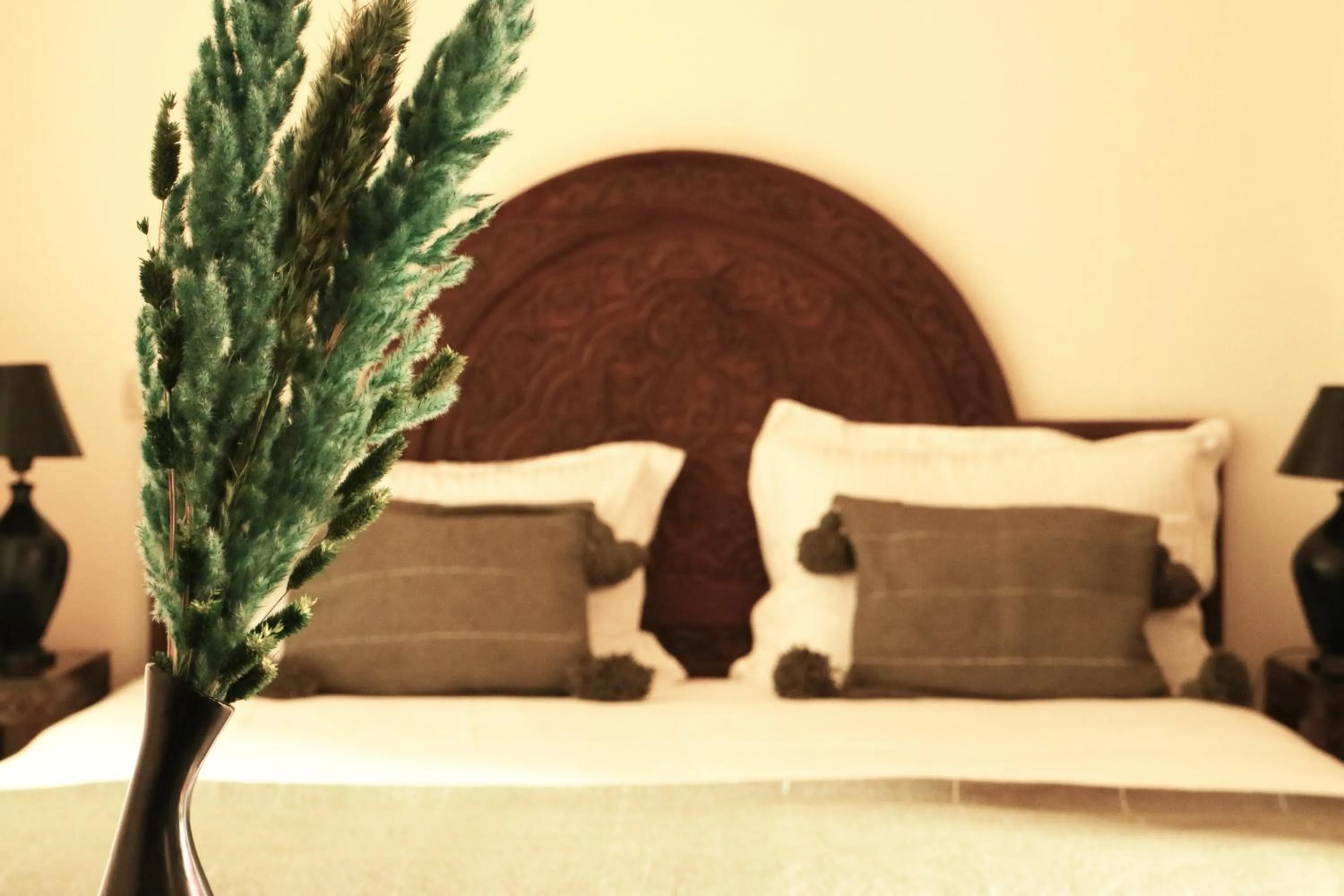 Bed in Riad Sassa Finda