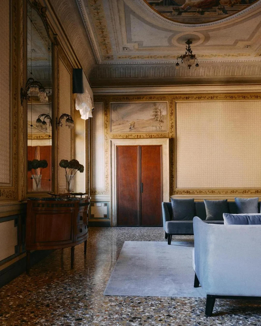 Living room in Palazzo Keller