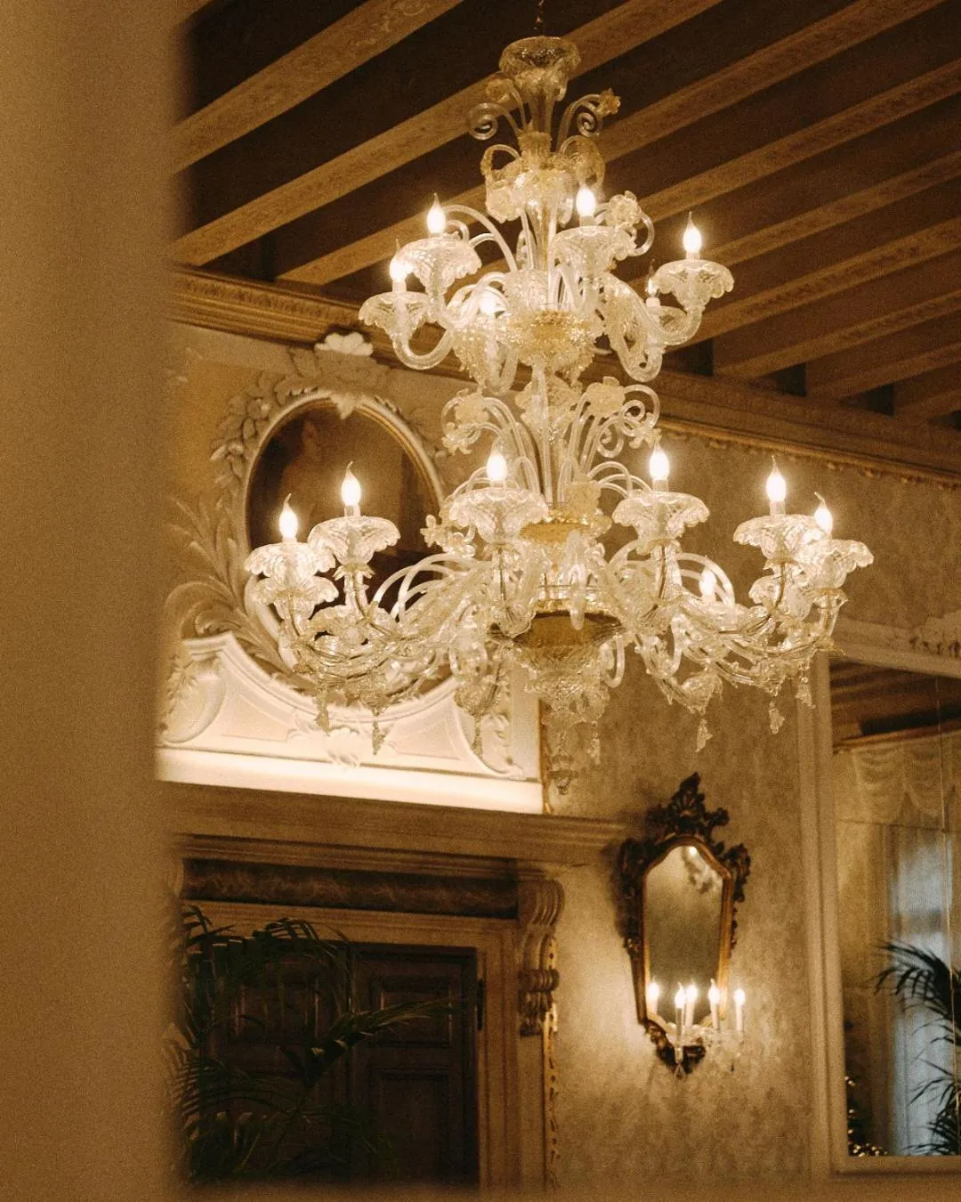 Decorative detail in Palazzo Keller