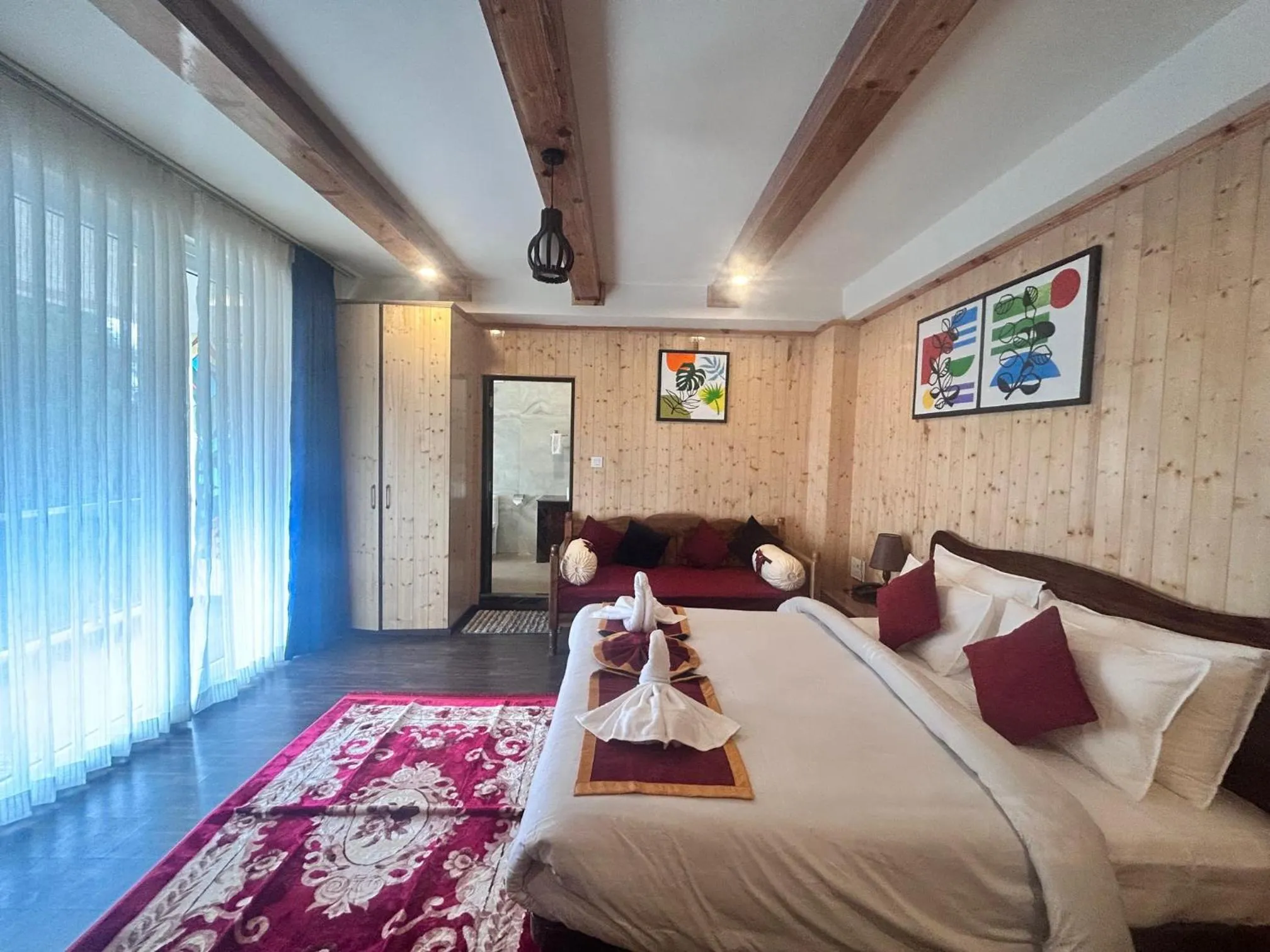 Bed in Amaira Resort & Farms - Mirik, West Bengal