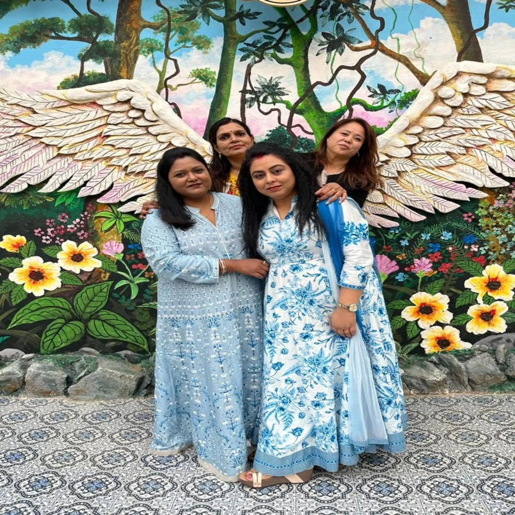 group of guests in Amaira Resort & Farms - Mirik, West Bengal