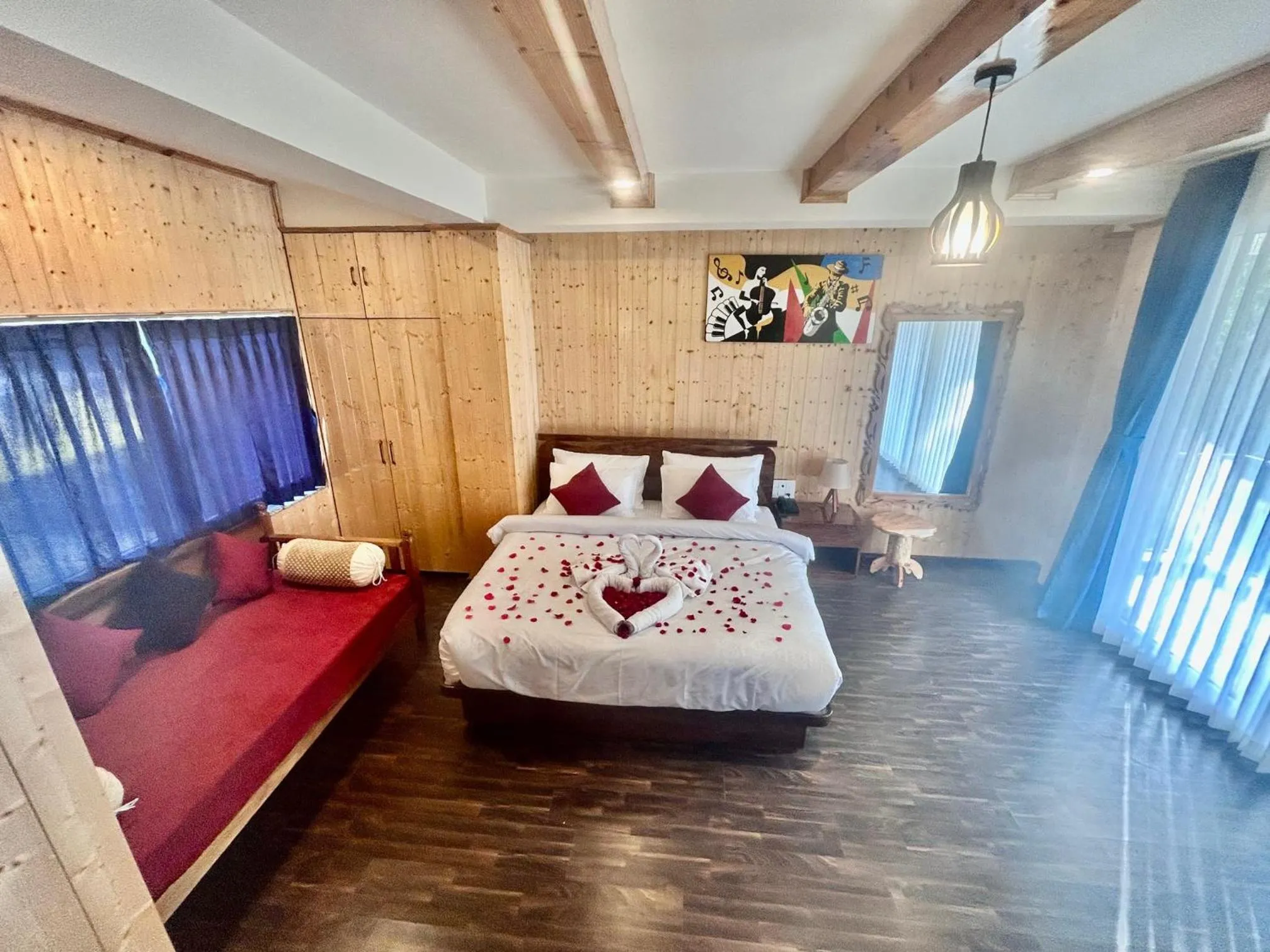 Bedroom, Bed in Amaira Resort & Farms - Mirik, West Bengal