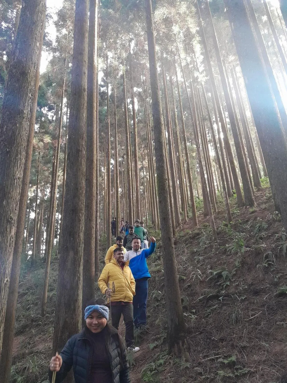 group of guests in Amaira Resort & Farms - Mirik, West Bengal