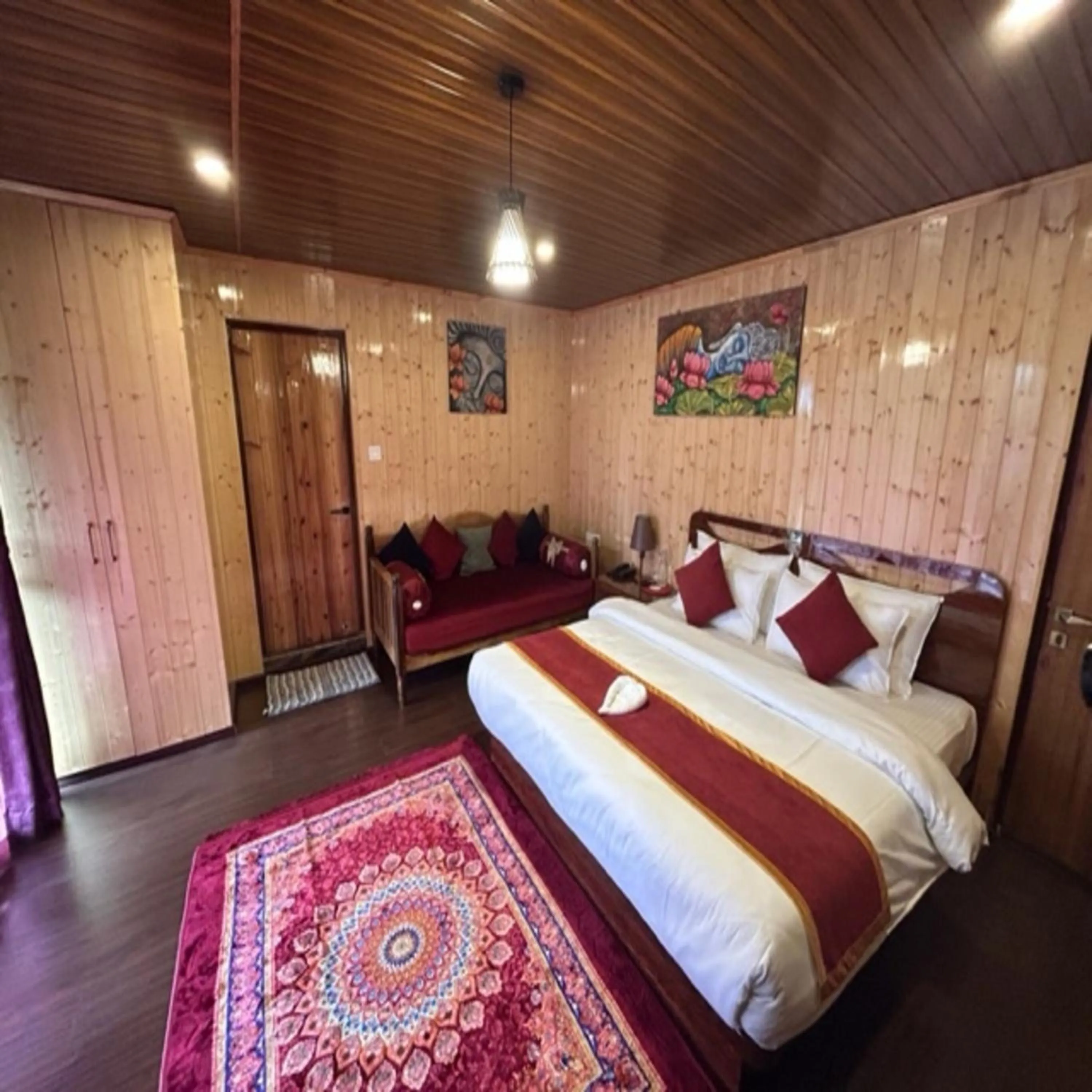 Bed in Amaira Resort & Farms - Mirik, West Bengal