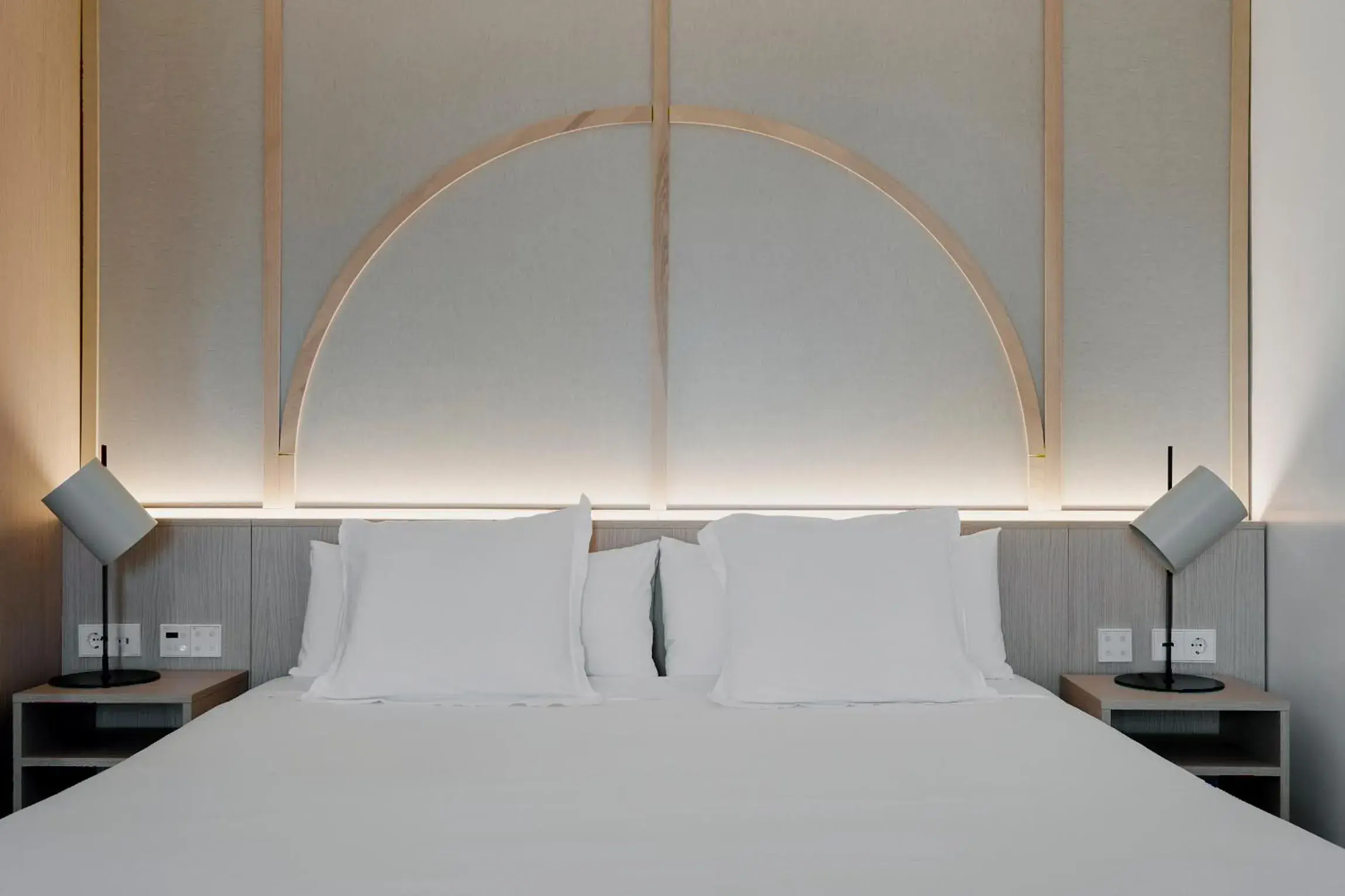 Bed in Prinsotel La Caleta Bed in Prinsotel La Caleta