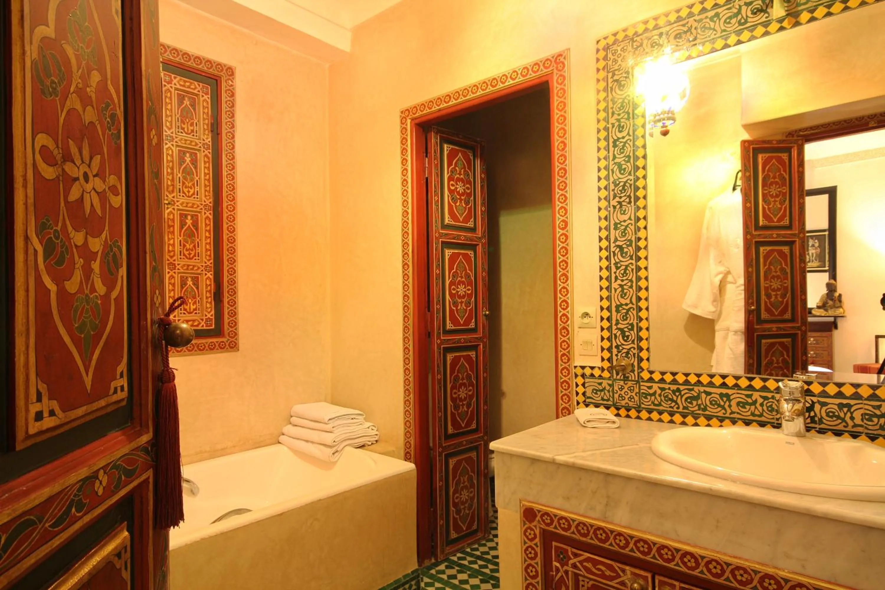 Bathroom in Riad Esmeralda