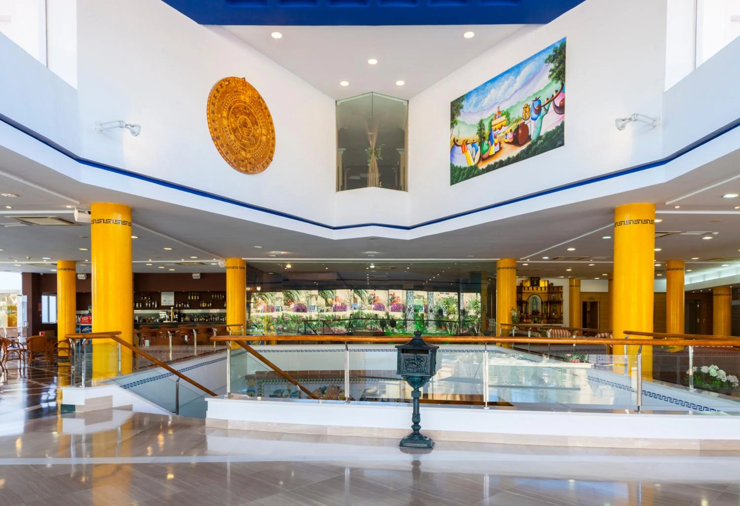 Lobby or reception in Hotel Mexico