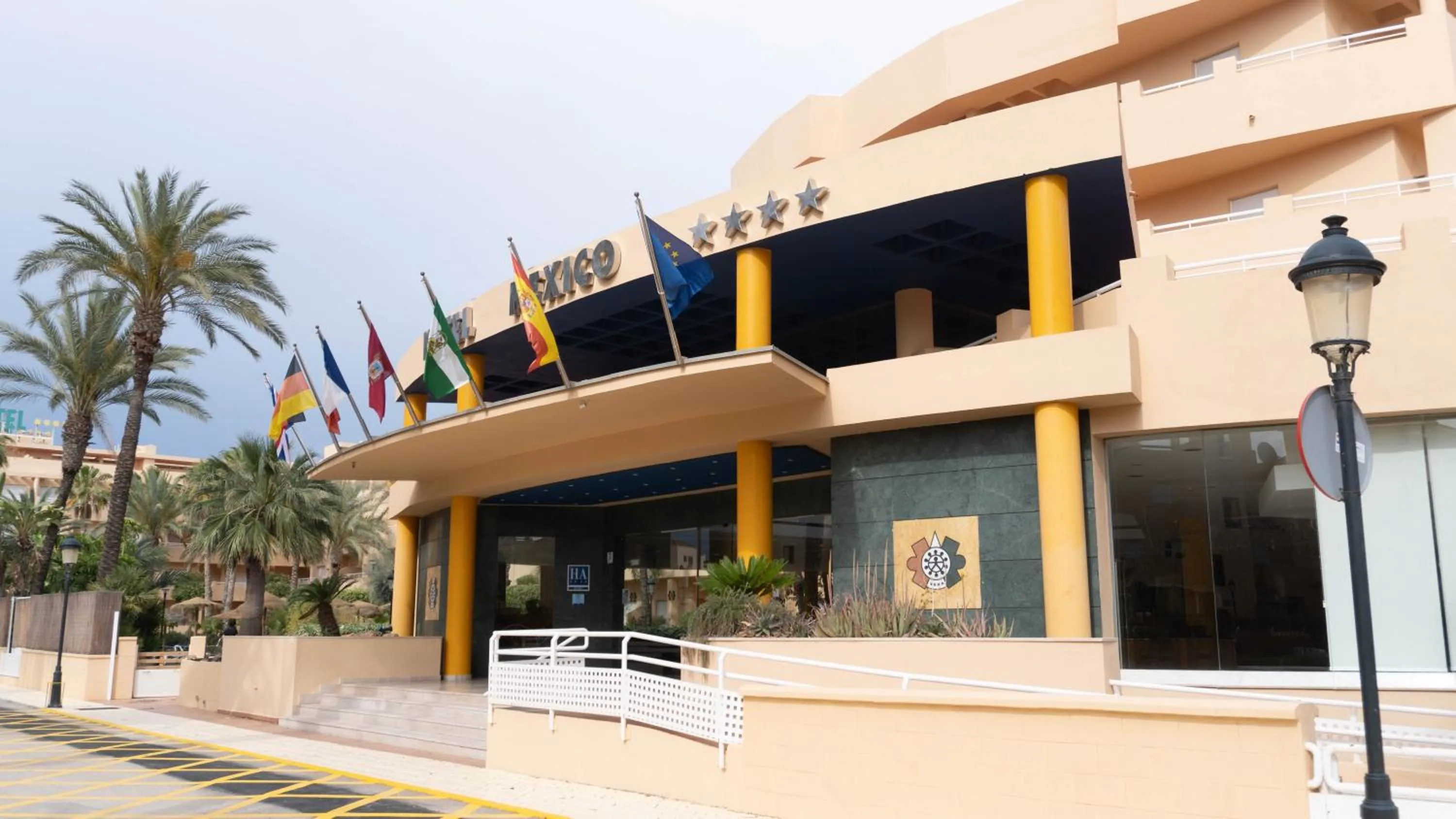 Property building in Hotel Mexico