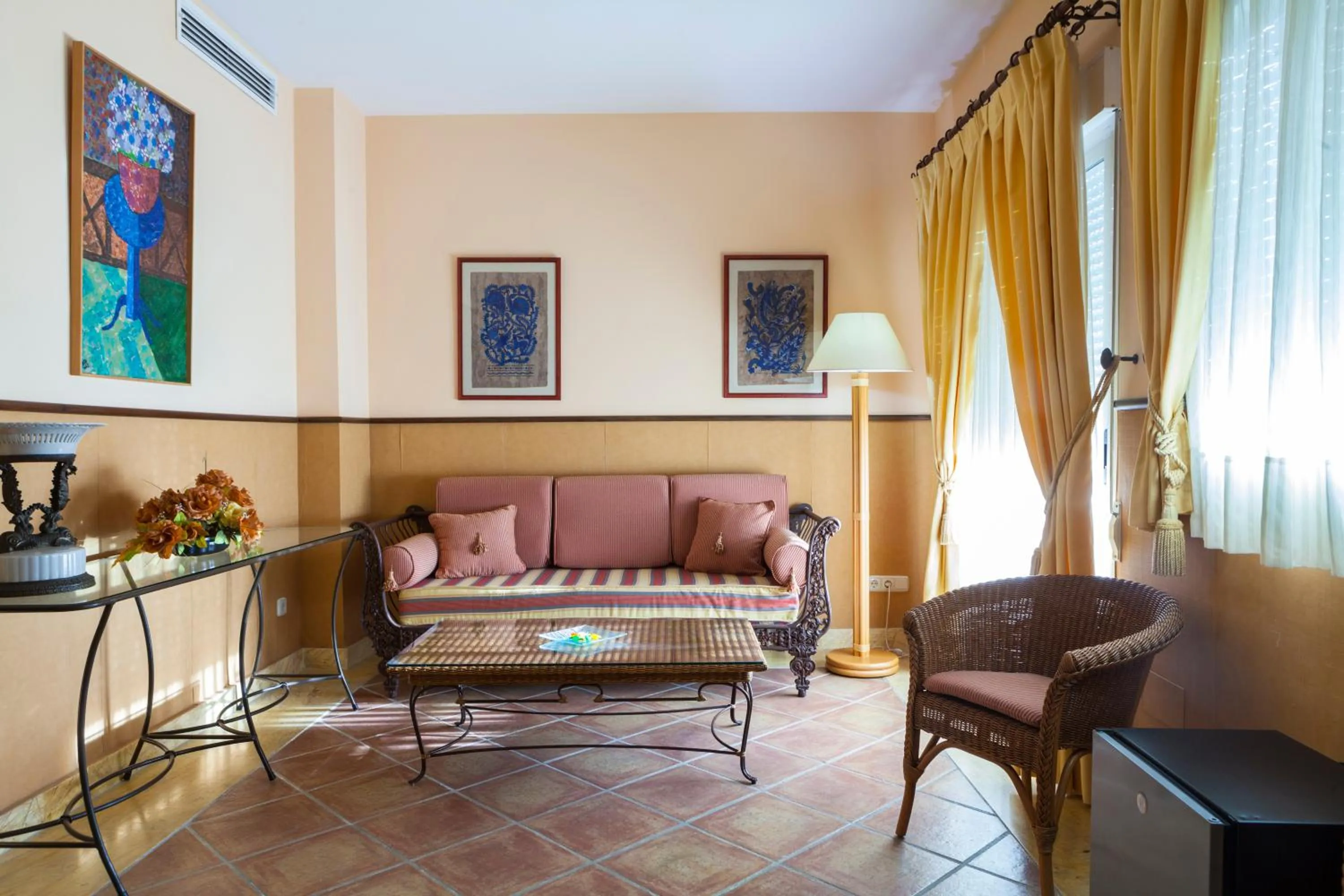 Living room in Hotel Mexico