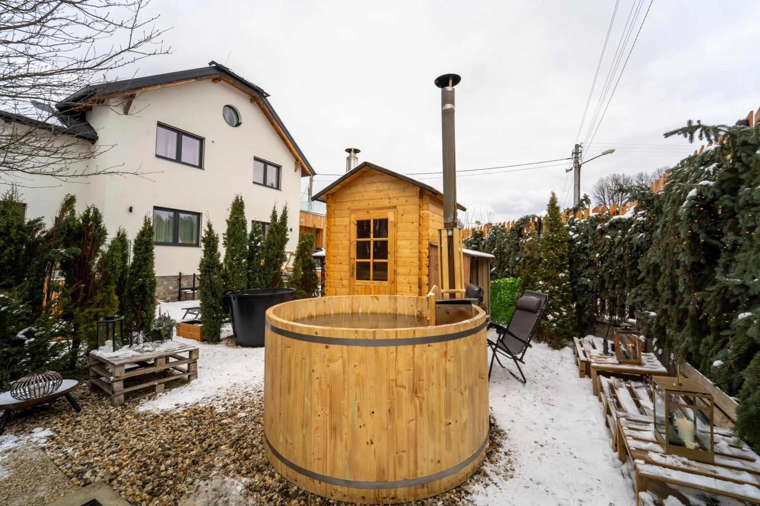 Spa and wellness centre/facilities in Wellness Apartmány Vila Republika