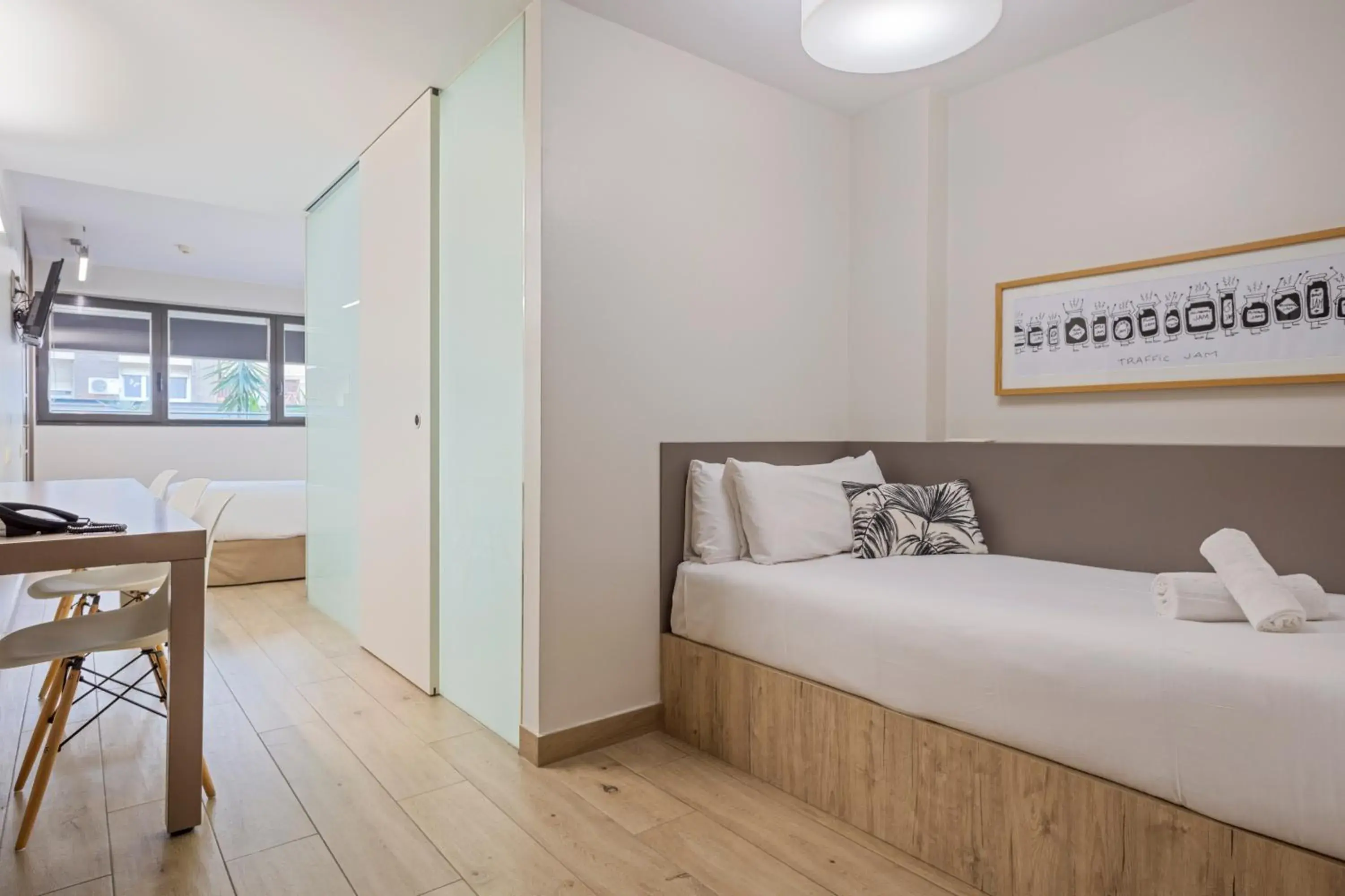 Triple Room in Aparthotel Bcn Montjuic Triple Room in Aparthotel Bcn Montjuic