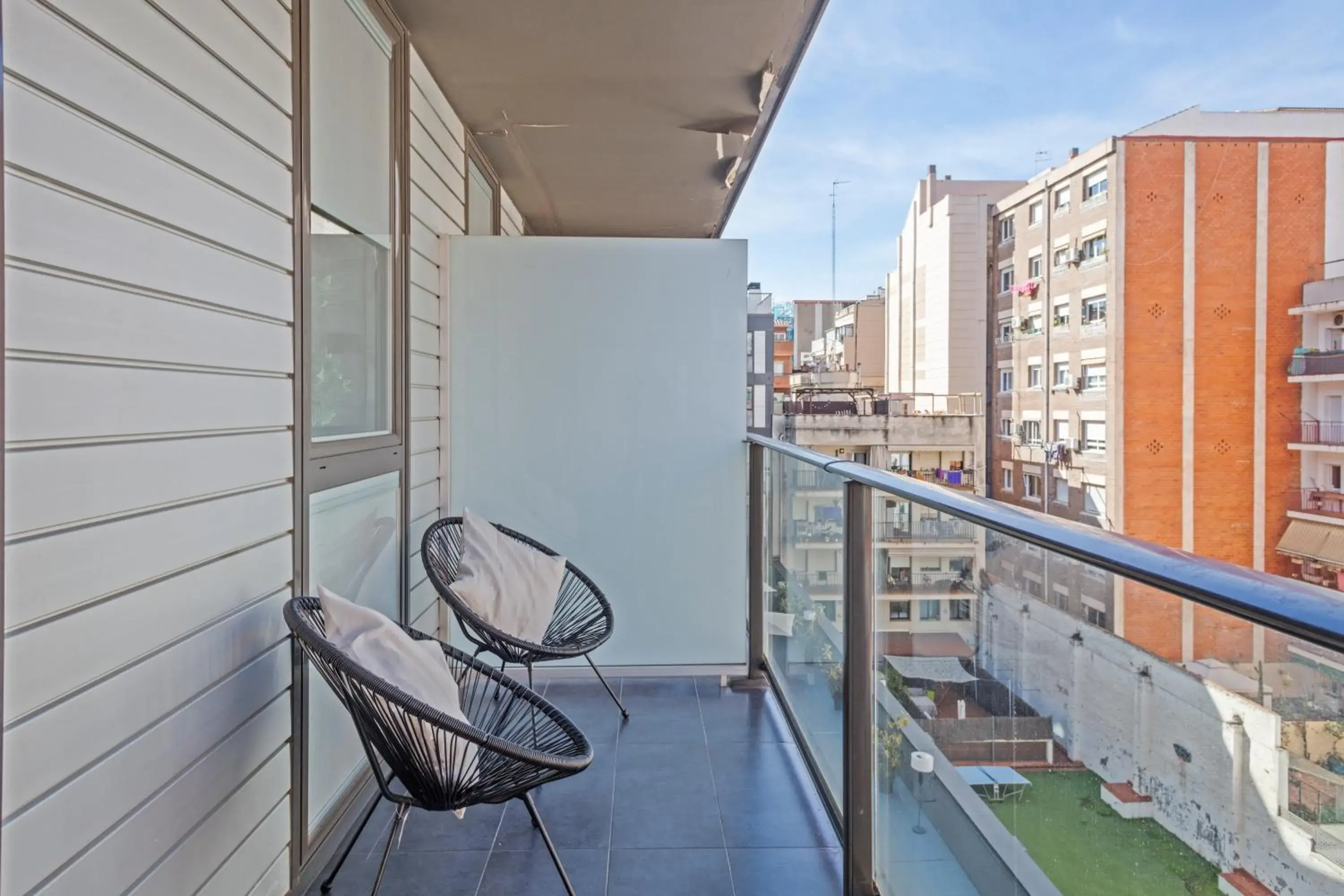 Property building in Aparthotel Bcn Montjuic Property building in Aparthotel Bcn Montjuic