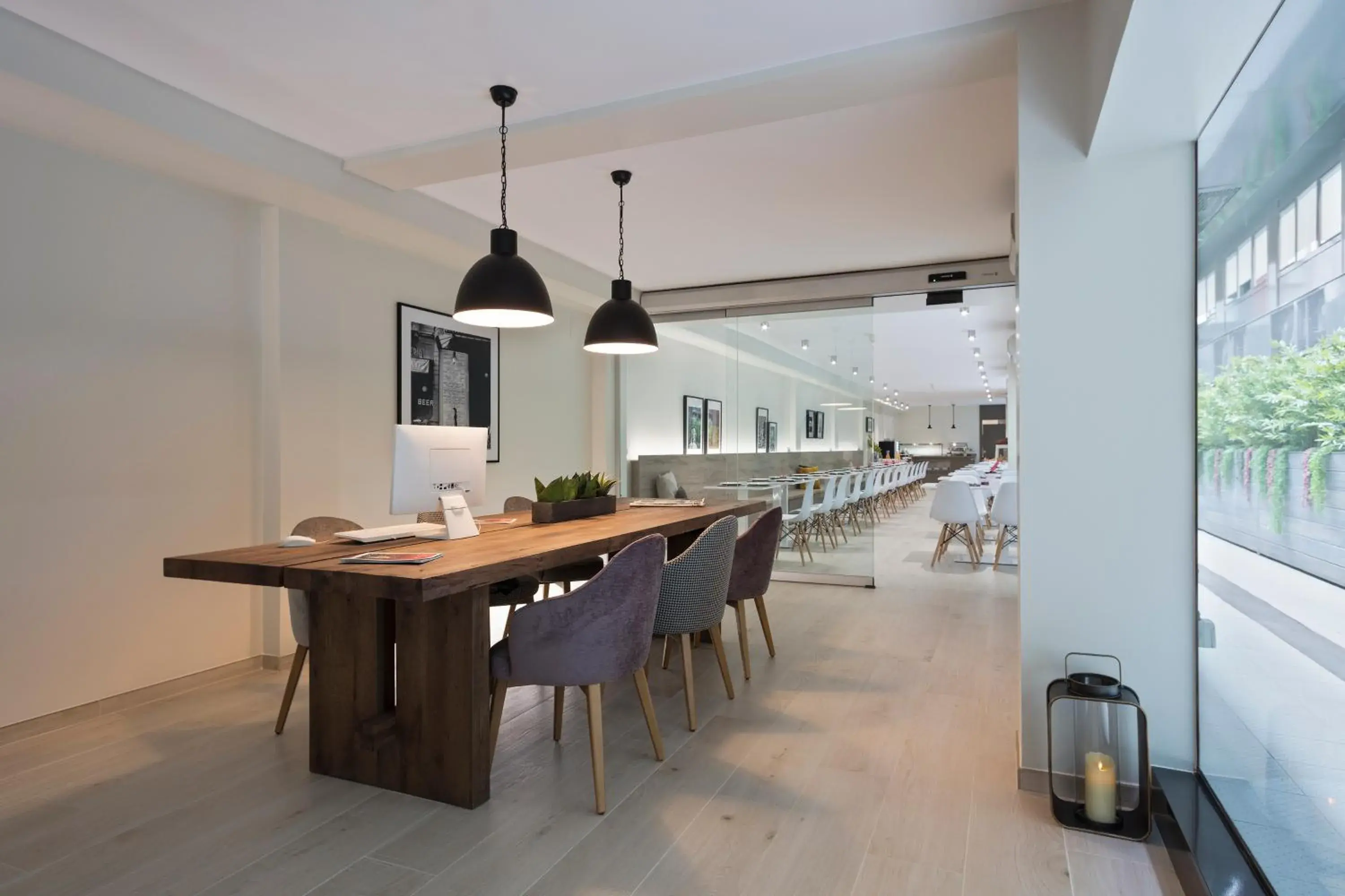 Buffet breakfast in Aparthotel Bcn Montjuic Buffet breakfast in Aparthotel Bcn Montjuic