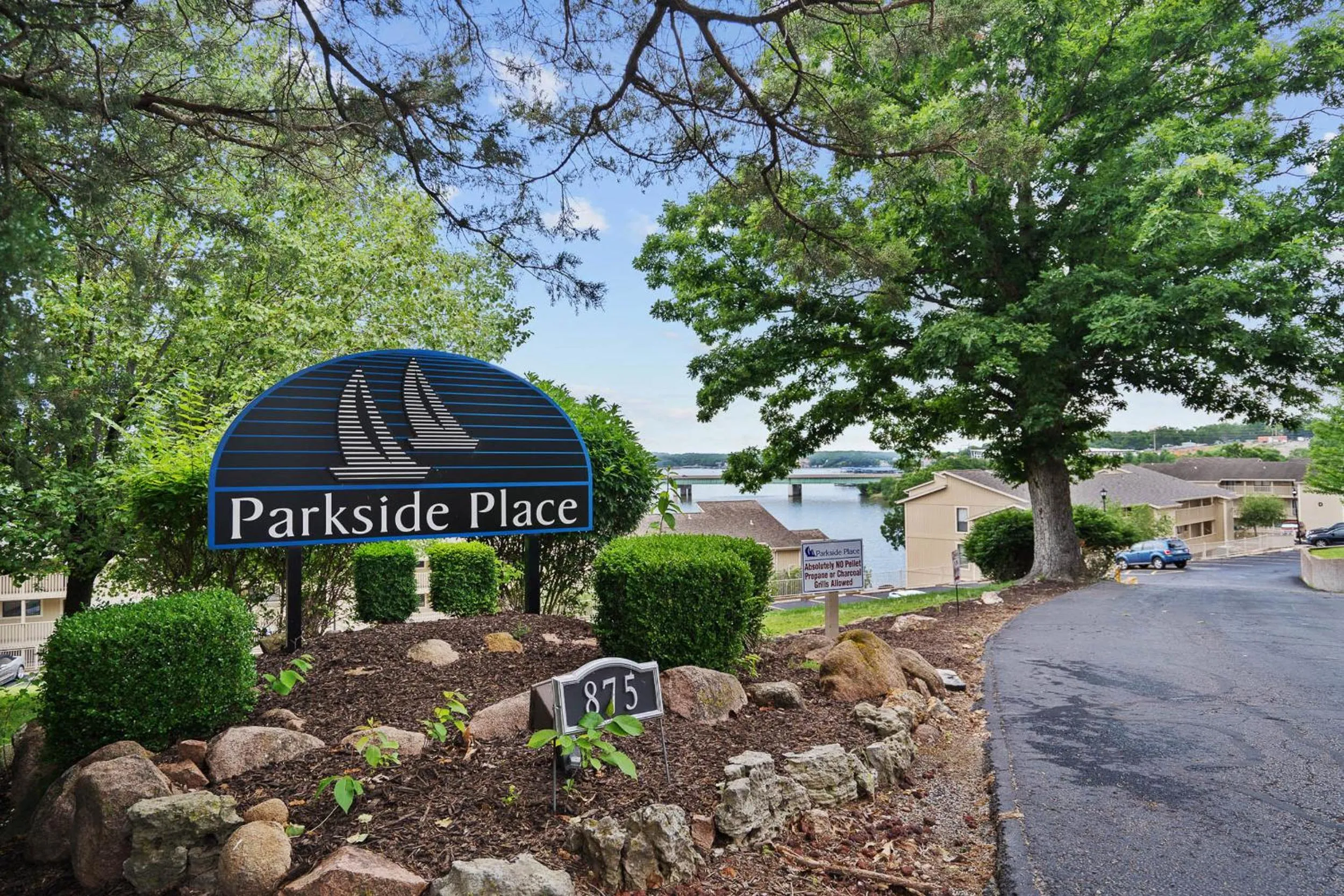 Property logo or sign in Beautiful Lakefront 3br Private Condo