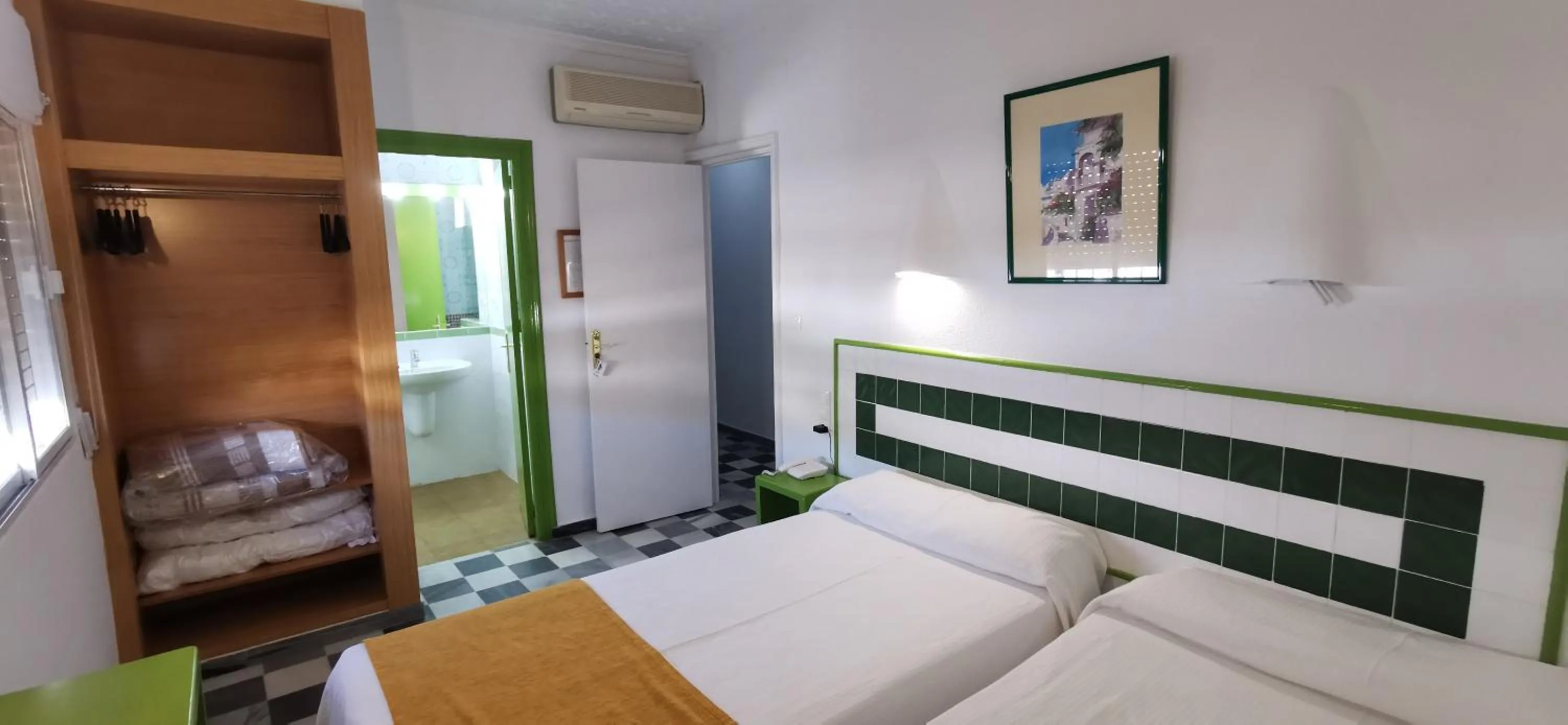 Bedroom, Bed in Hotel El Puntazo I