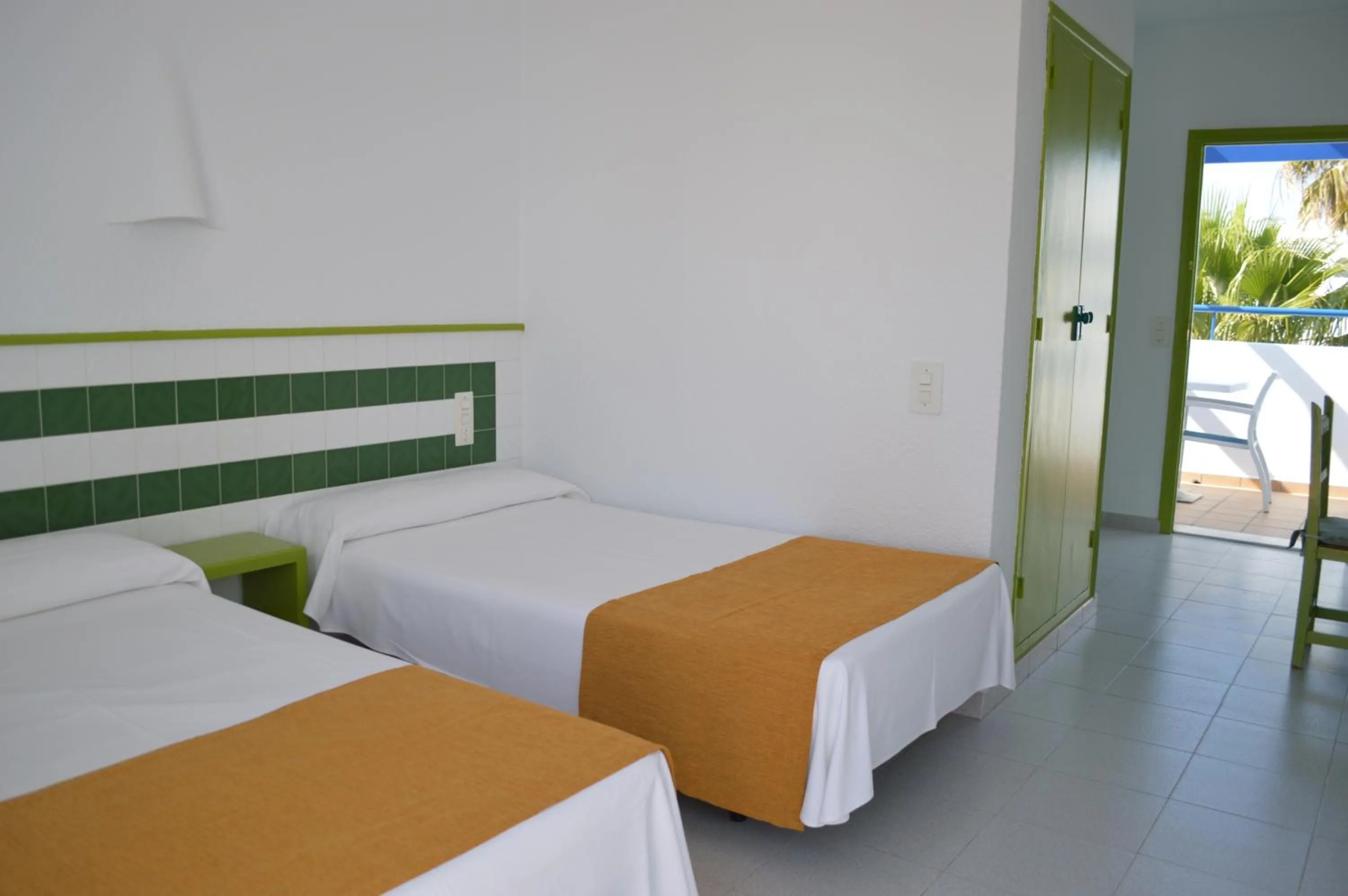 Decorative detail, Bed in Hotel El Puntazo I