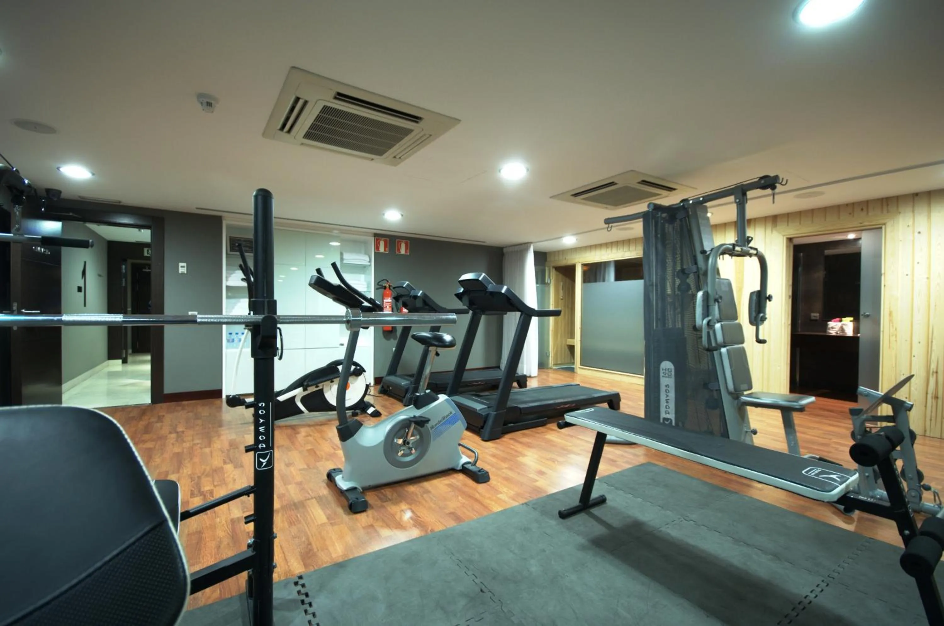 Fitness centre/facilities in Hotel Zenit Pamplona