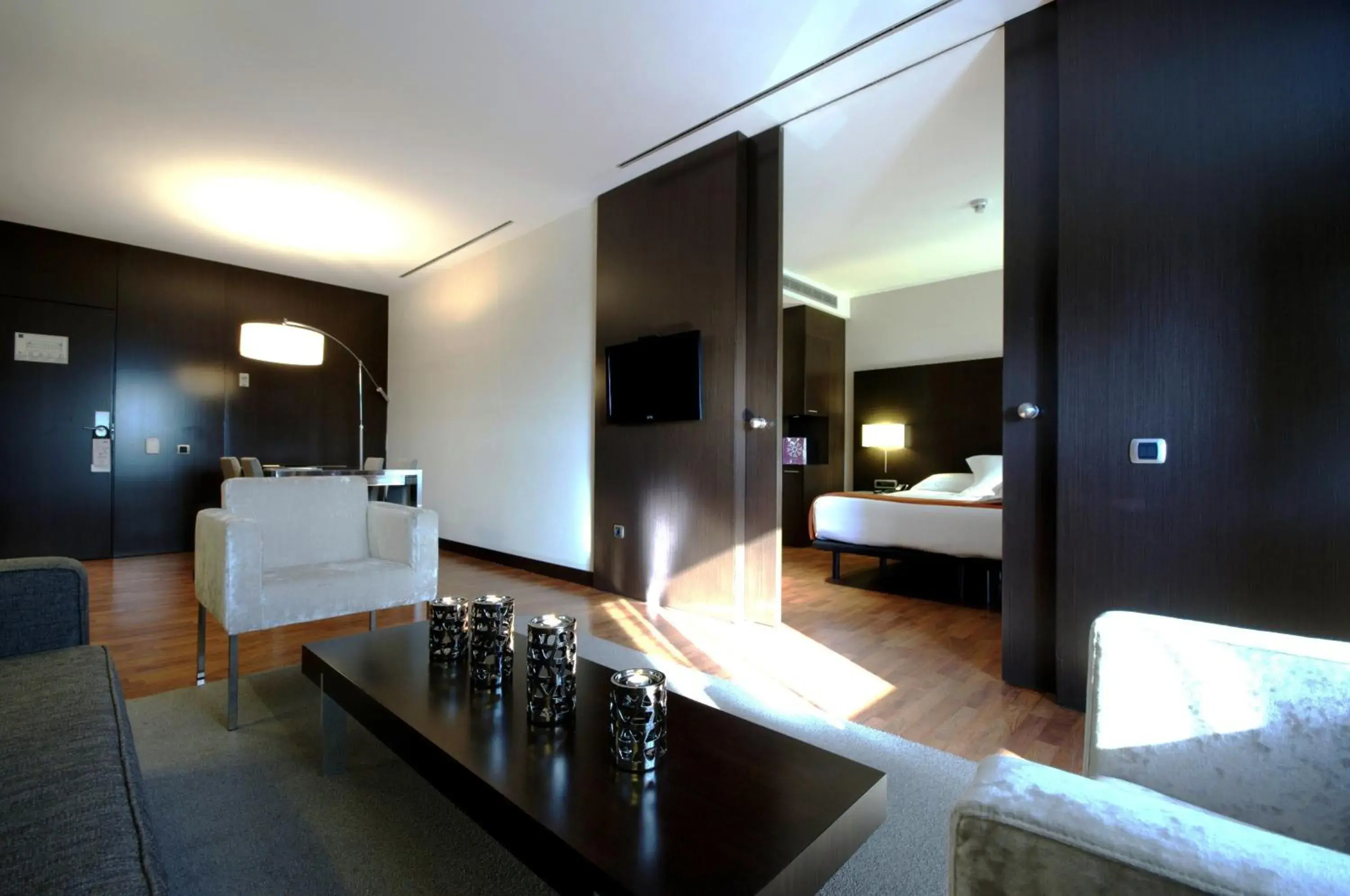 Seating area, Bed in Hotel Zenit Pamplona Seating area, Bed in Hotel Zenit Pamplona