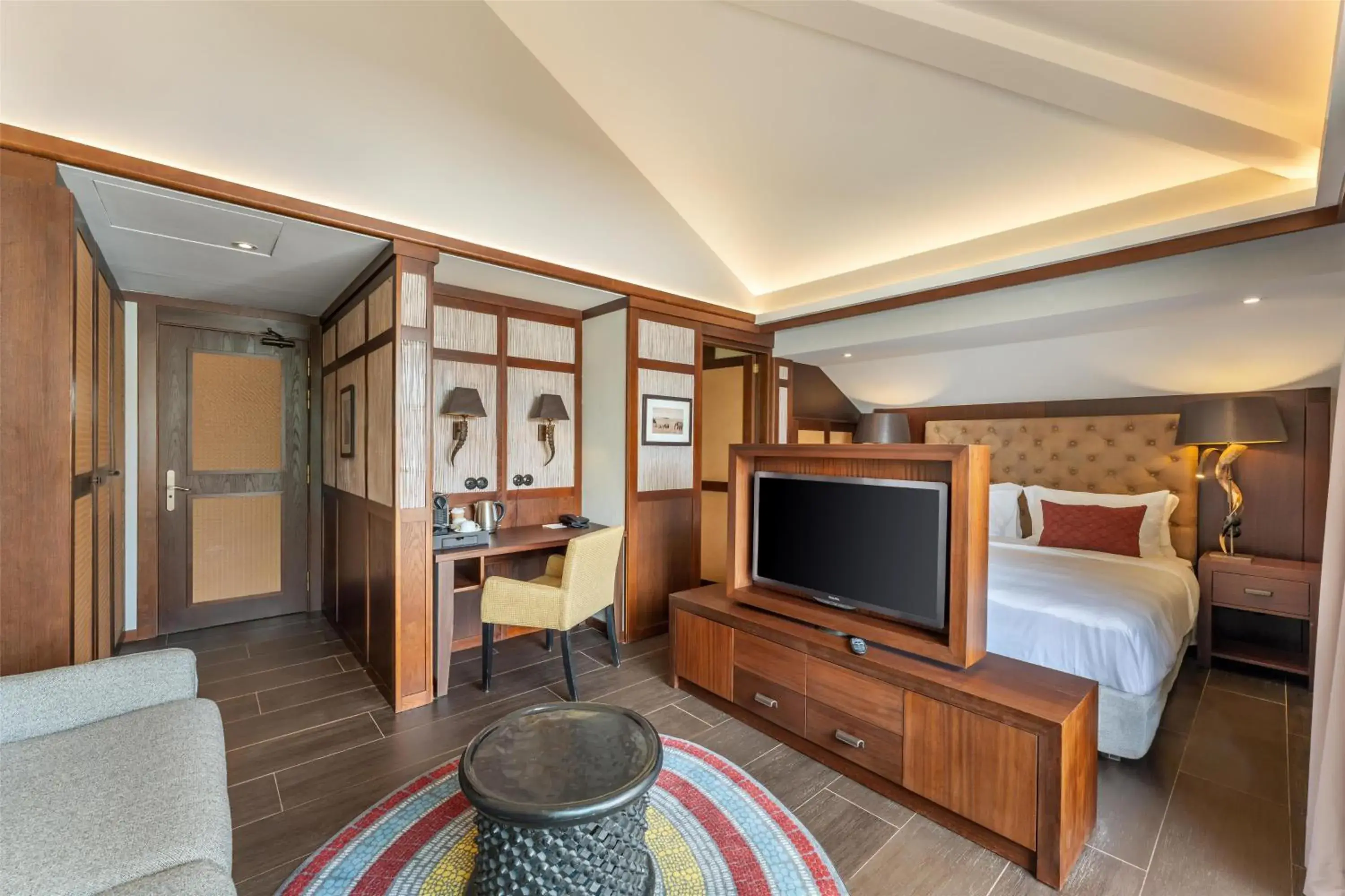 African Junior Suite in Lindner Hotel Mallorca Portals Nous, part of JdV by Hyatt African Junior Suite in Lindner Hotel Mallorca Portals Nous, part of JdV by Hyatt