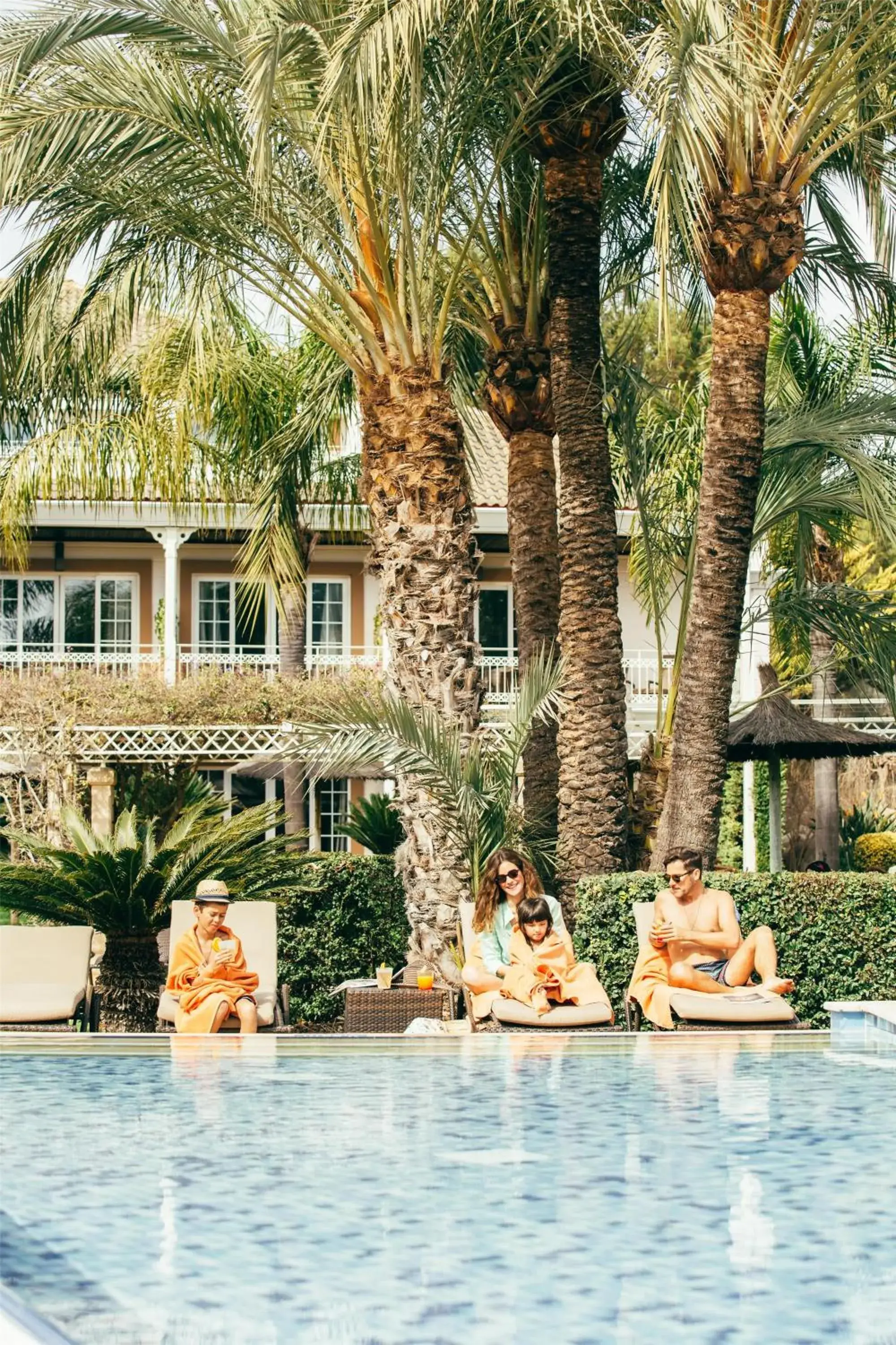 Pool view in Lindner Hotel Mallorca Portals Nous, part of JdV by Hyatt Pool view in Lindner Hotel Mallorca Portals Nous, part of JdV by Hyatt