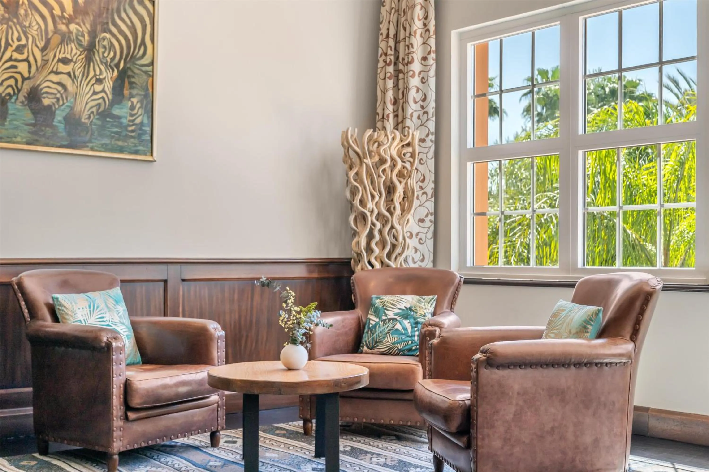 Lobby or reception in Lindner Hotel Mallorca Portals Nous, part of JdV by Hyatt