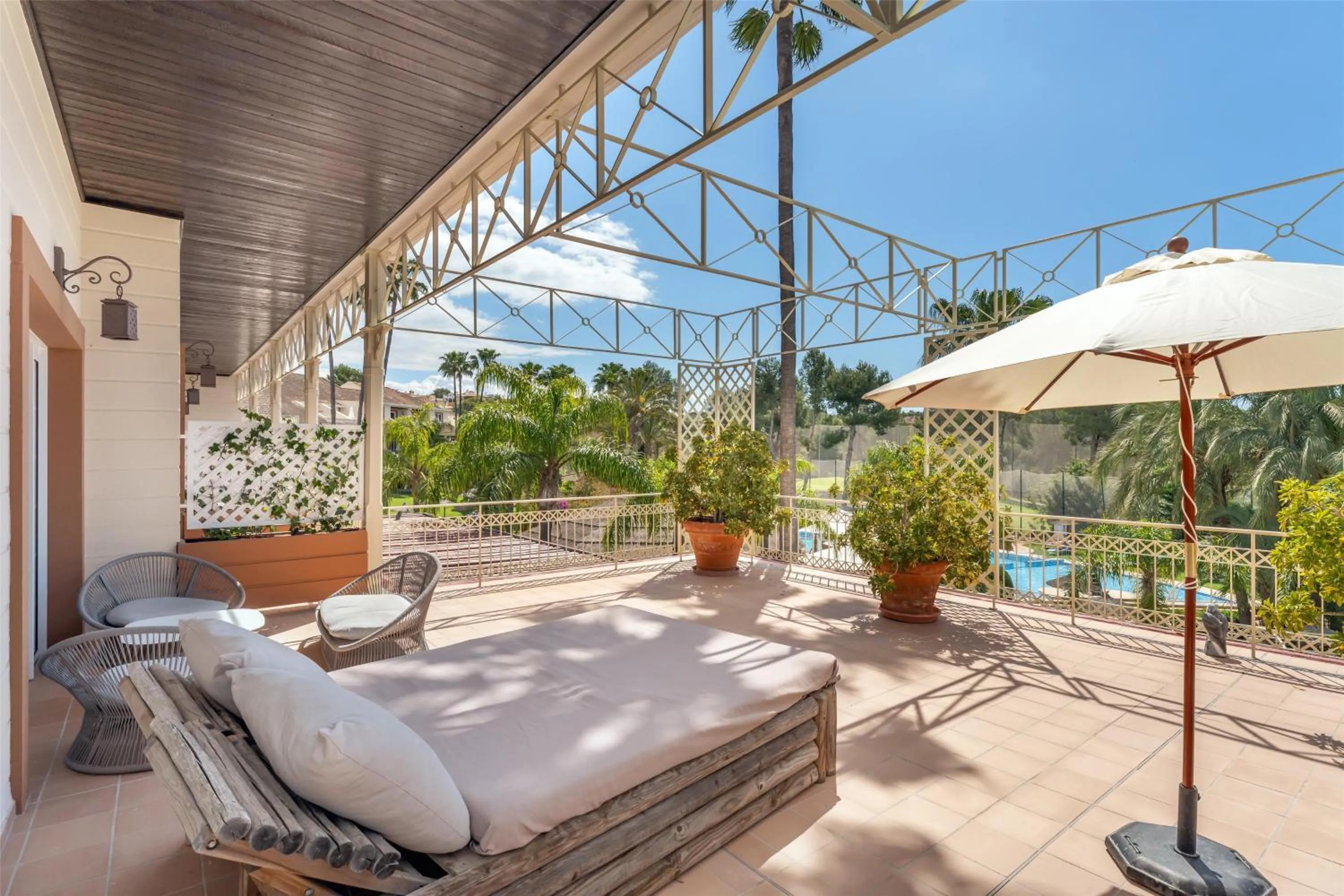 Balcony/Terrace in Lindner Hotel Mallorca Portals Nous, part of JdV by Hyatt