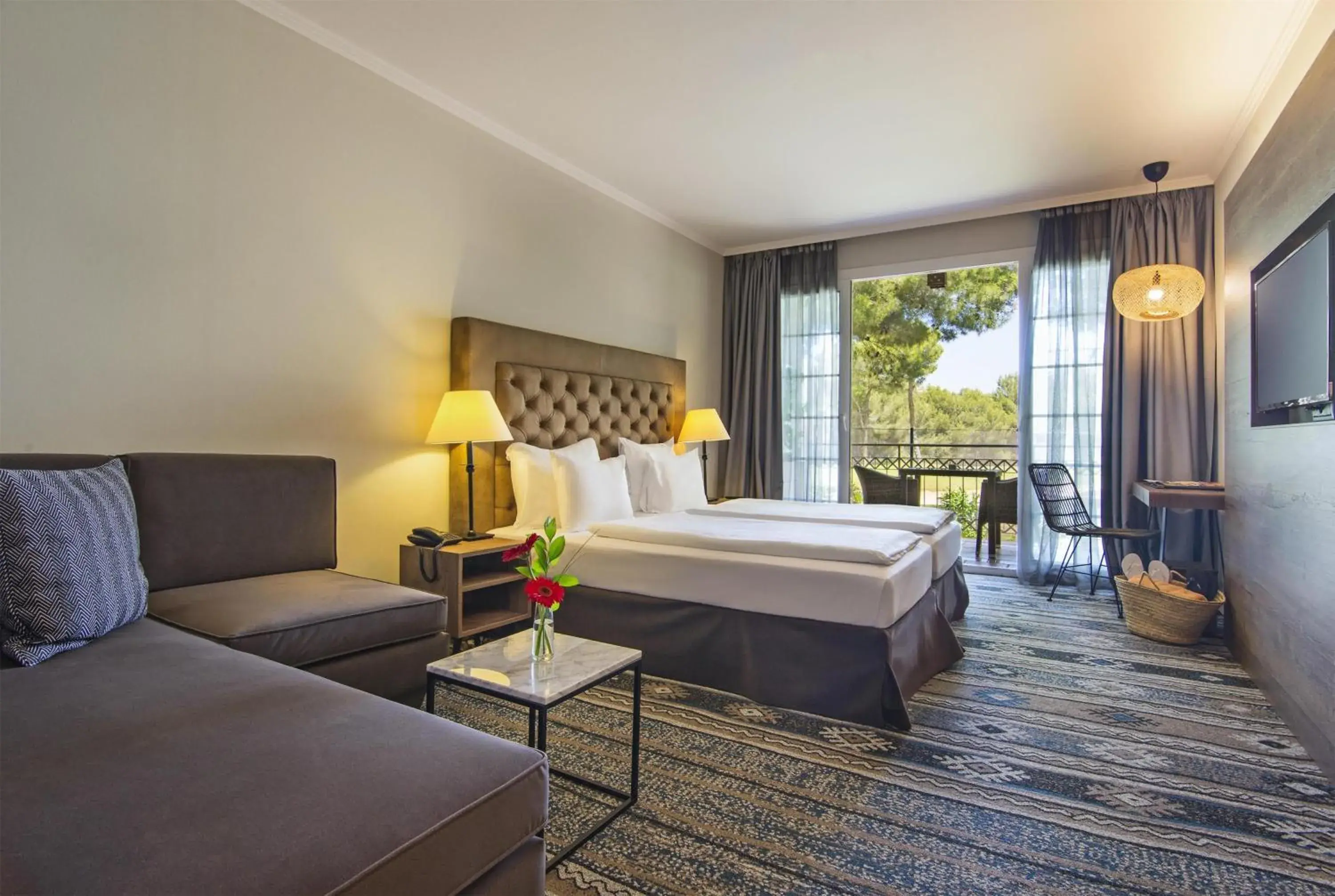 Bedroom, Bed in Lindner Hotel Mallorca Portals Nous, part of JdV by Hyatt Bedroom, Bed in Lindner Hotel Mallorca Portals Nous, part of JdV by Hyatt