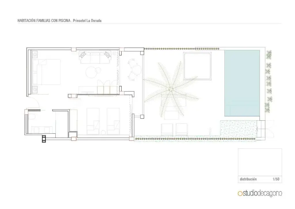 Two Bedroom Suite with Private Pool - single occupancy in Prinsotel La Dorada & Spa Two Bedroom Suite with Private Pool - single occupancy in Prinsotel La Dorada & Spa