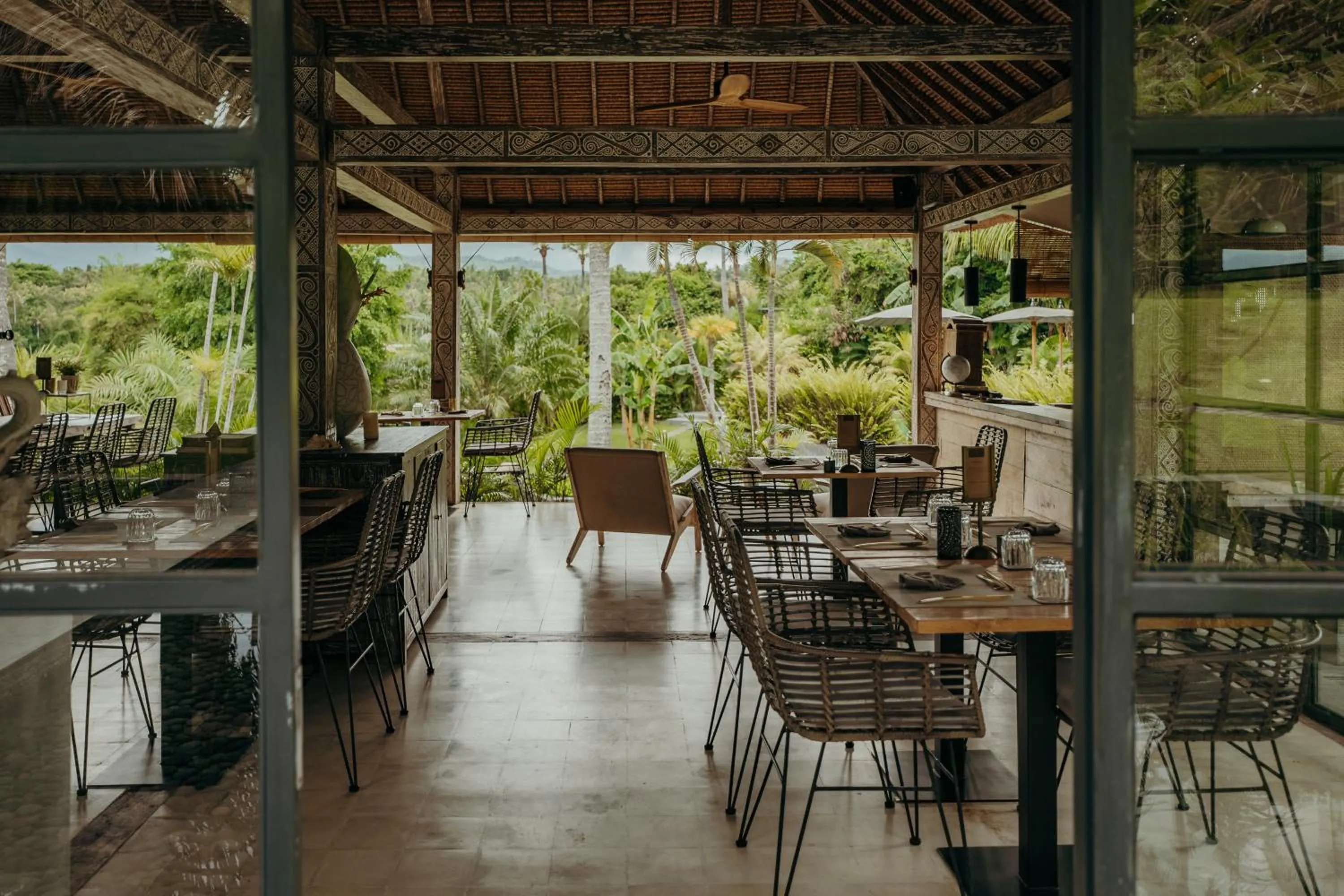 Restaurant/places to eat in East Bali Volcano View Resort & Spa - Adults Only Area