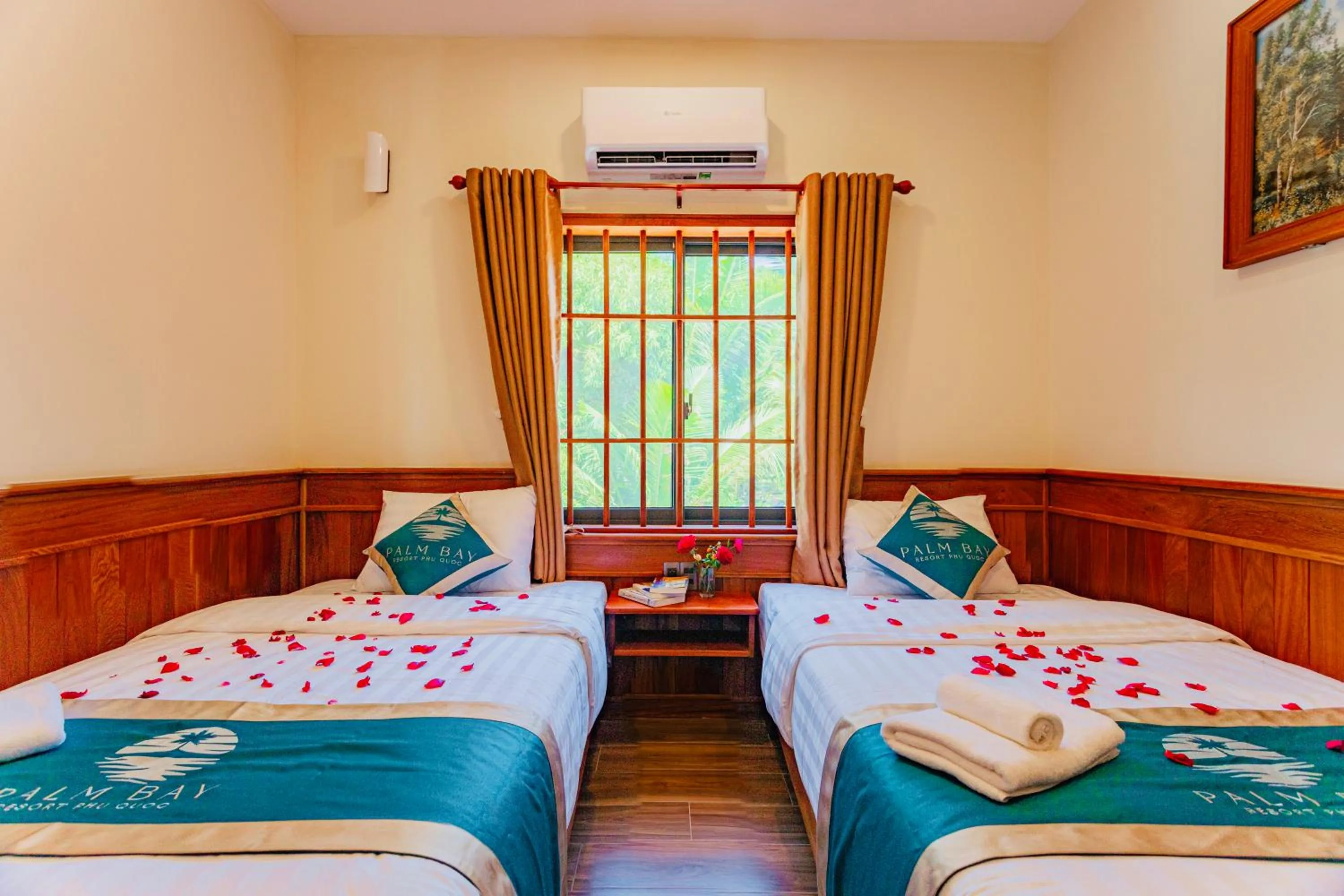 Bed in Palm Bay Resort Phu Quoc