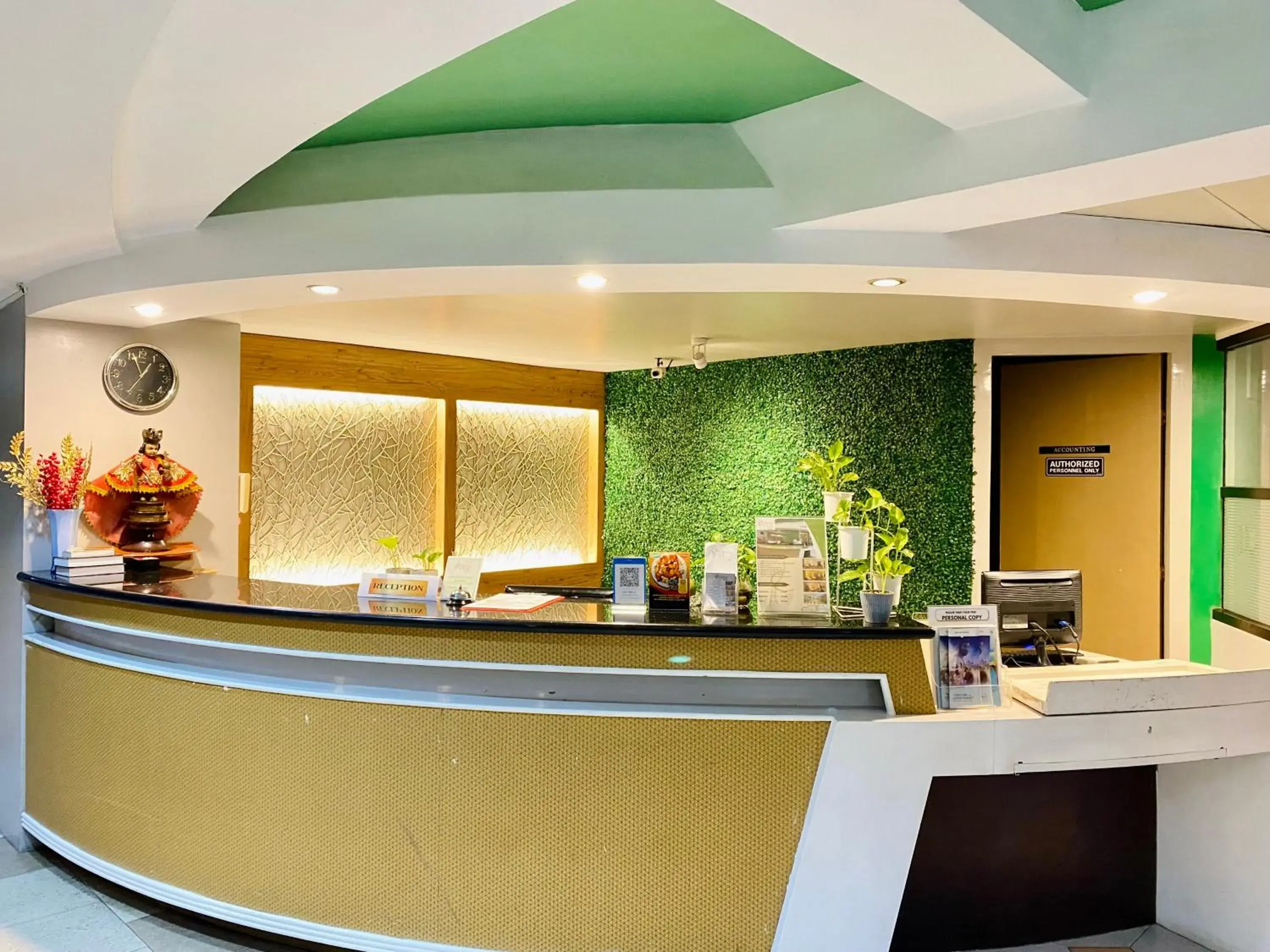 Lobby or reception in Cebu Century Plaza Hotel Lobby or reception in Cebu Century Plaza Hotel