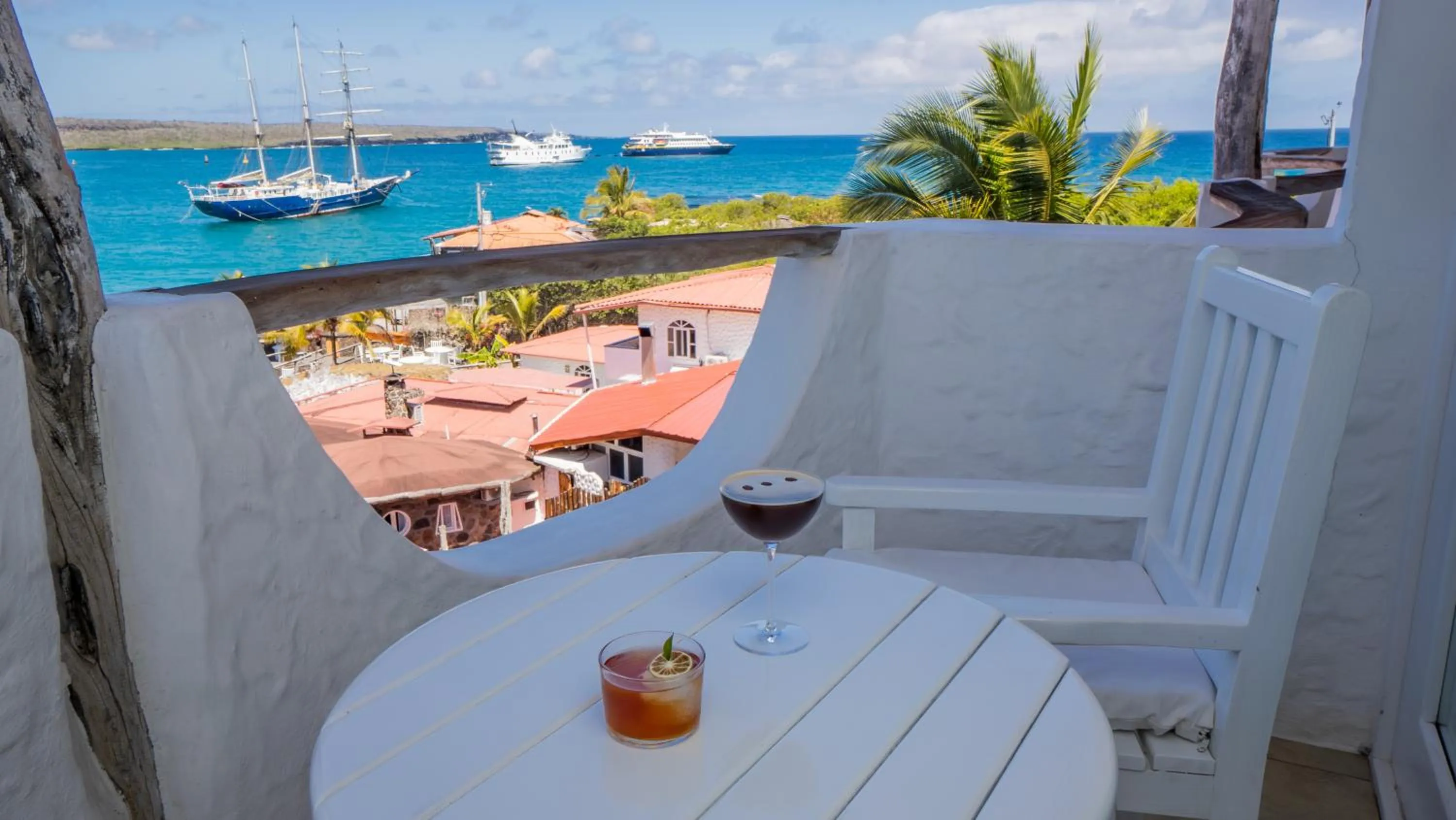 Balcony/Terrace in Hotel Angermeyer Waterfront Inn